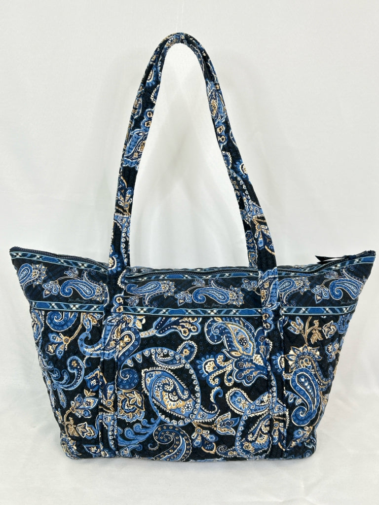 VERA BRADLEY Navy Print Women's Tote