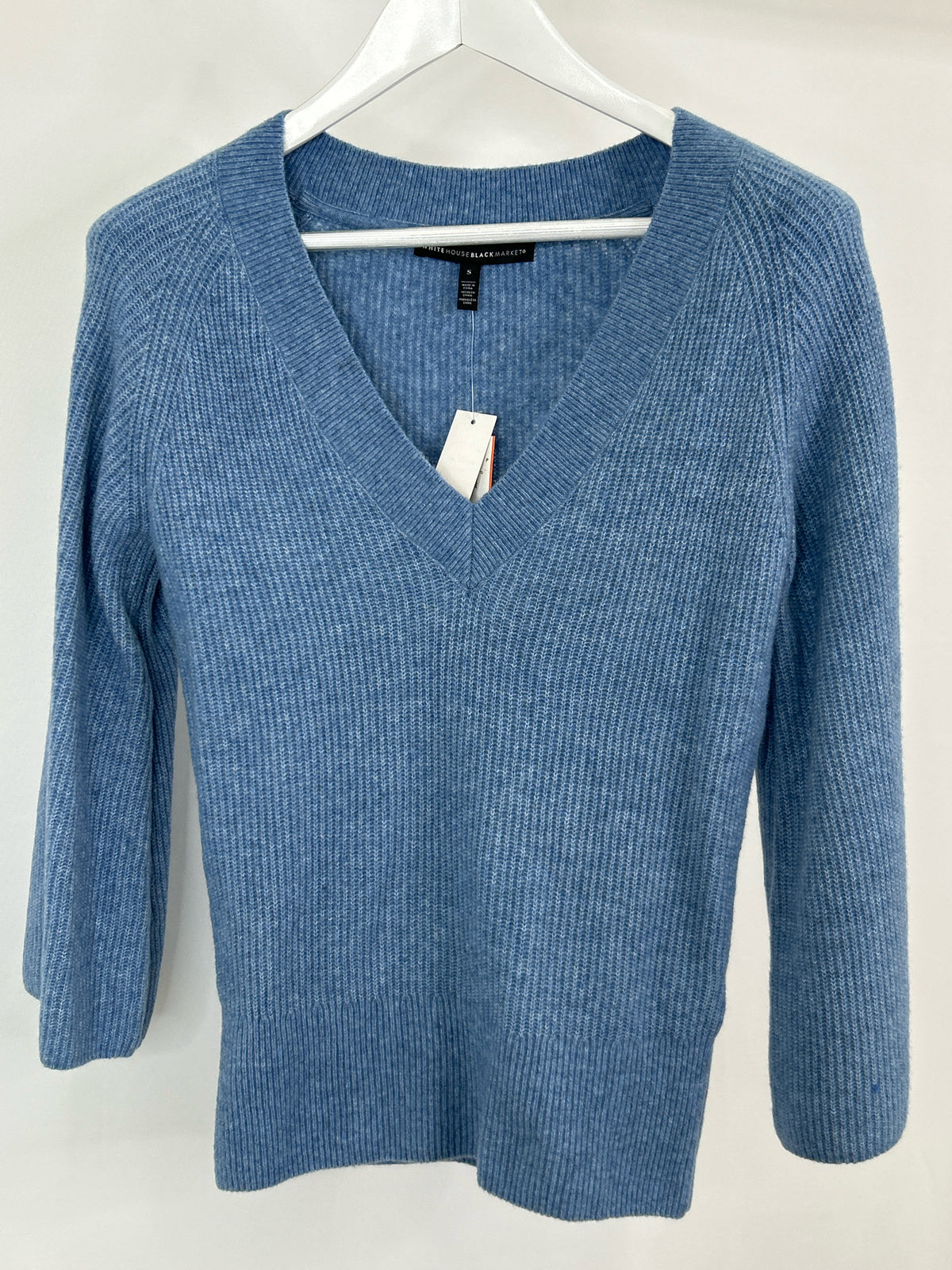 White House Black Market Size S Blue Women Sweater NWT