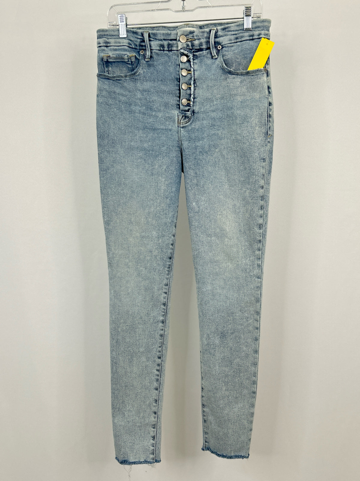 GOOD AMERICAN Size 12/31 BLUE DENIM Women jeans