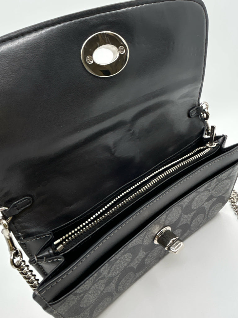 COACH black and grey Purse