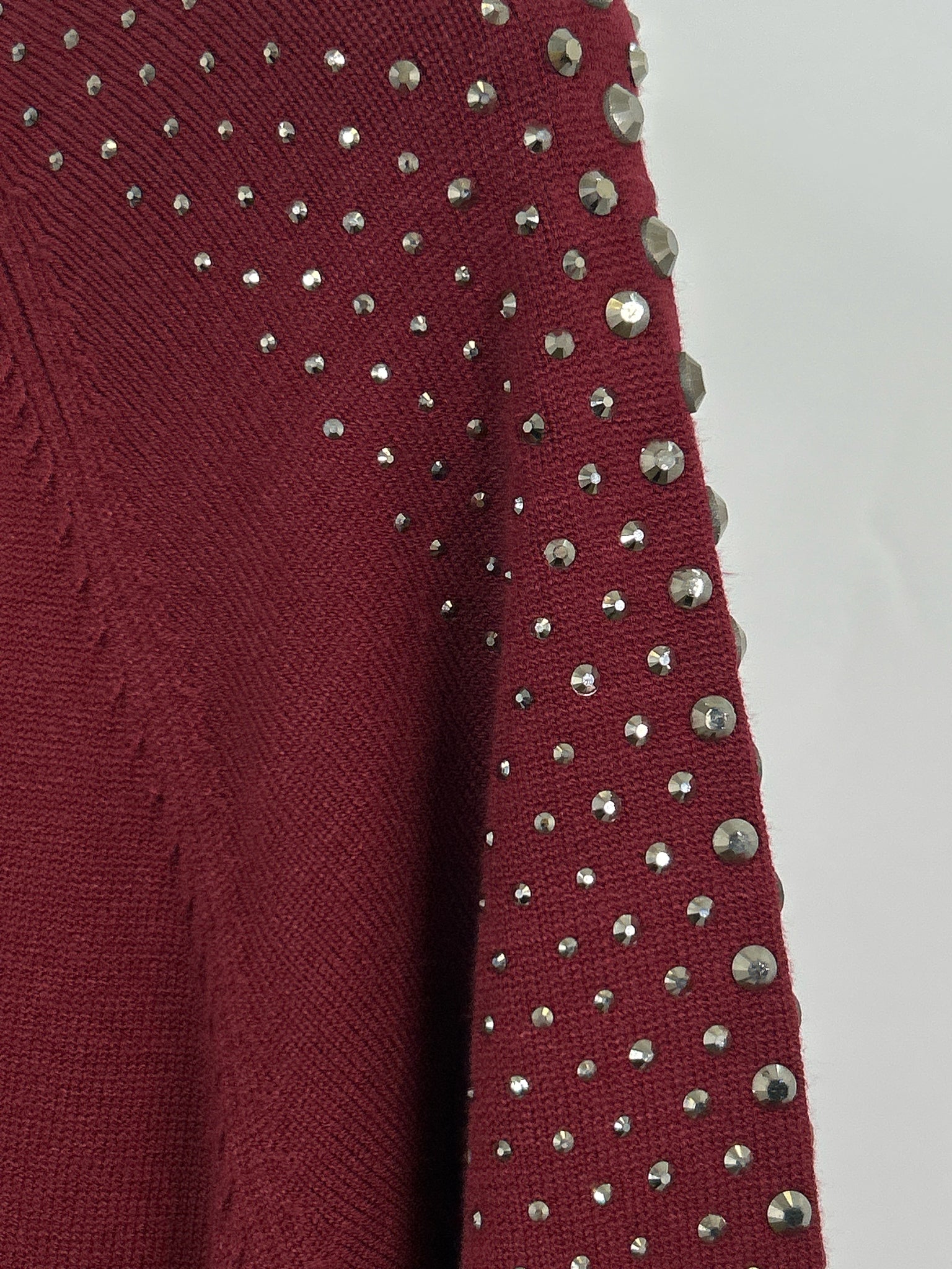 KAREN MILLEN Size XXXL Burgundy Women Dress