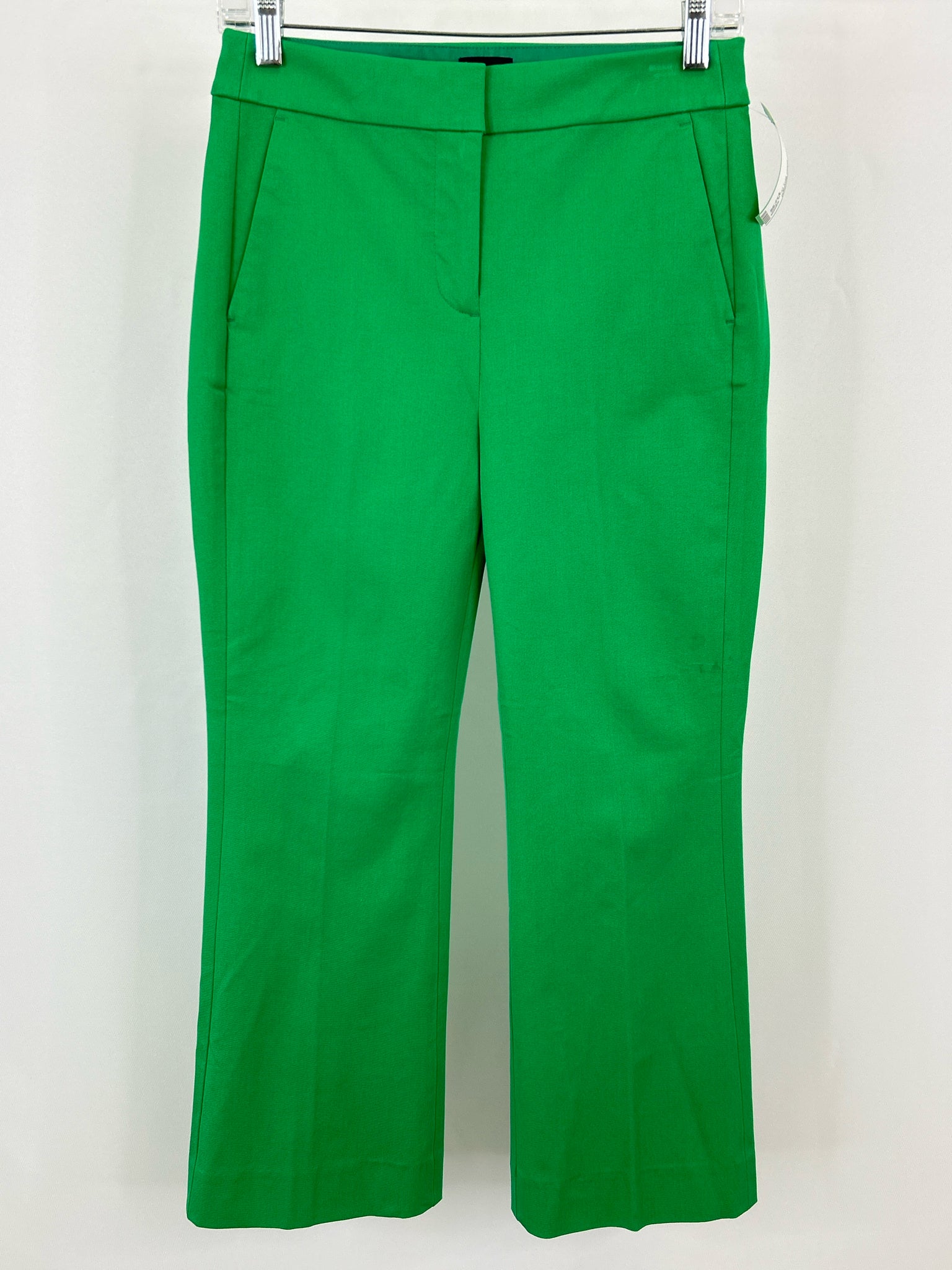 J. CREW Size 2 Green Women's Pants