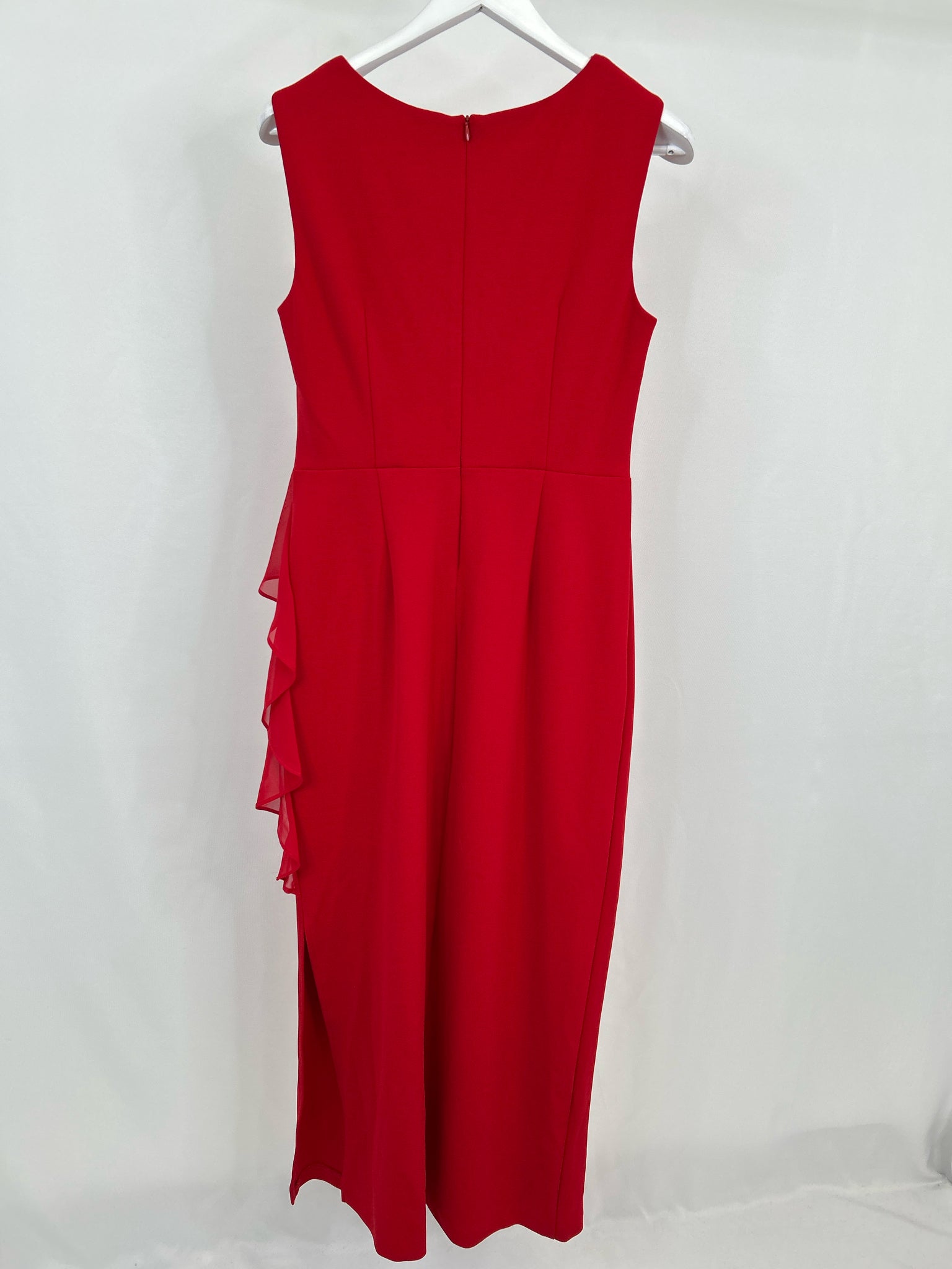 CONNECTED APPAREL Size 10P Red Women Dress