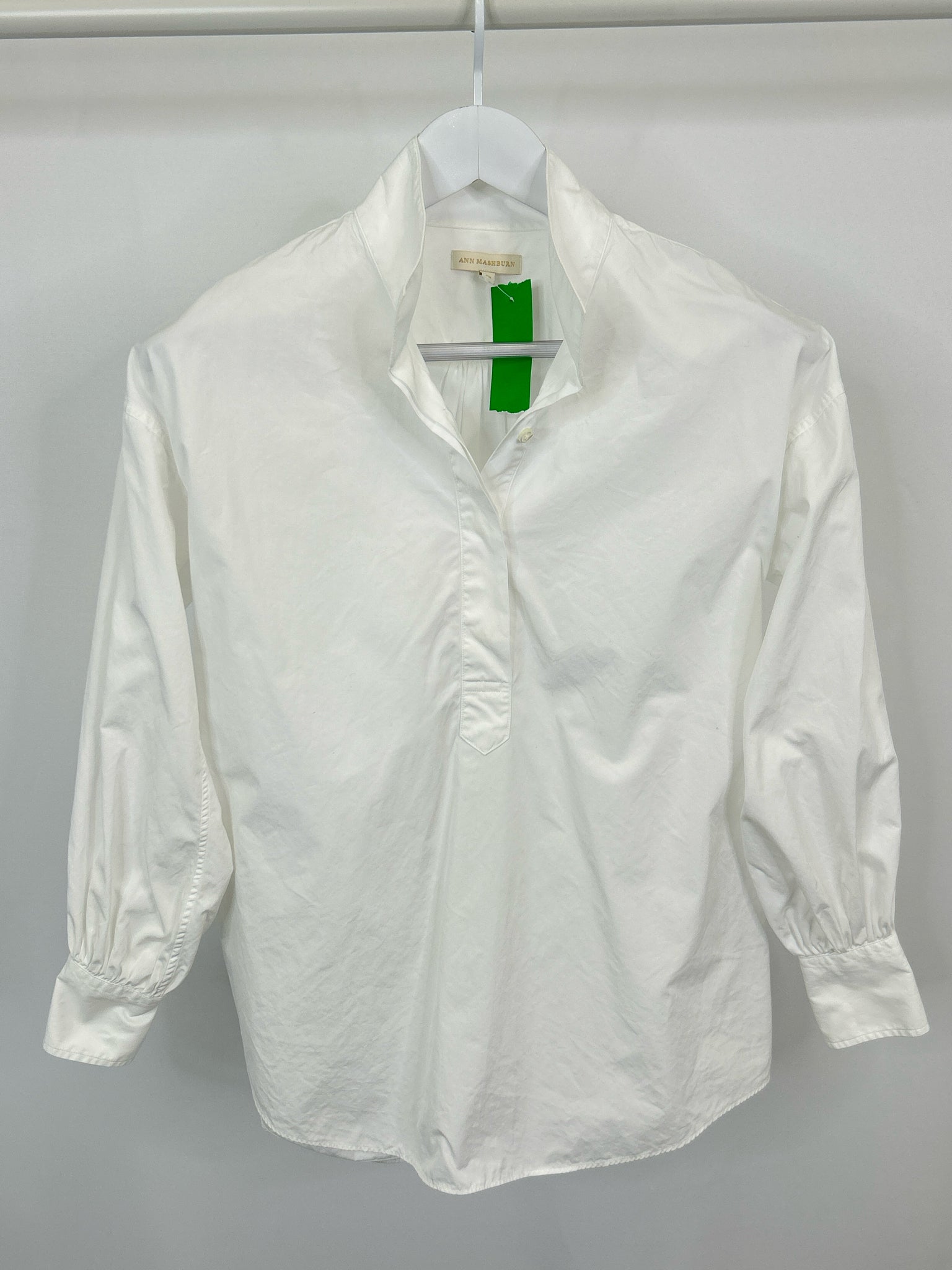 ANN MASHBURN Size XS White Women Top