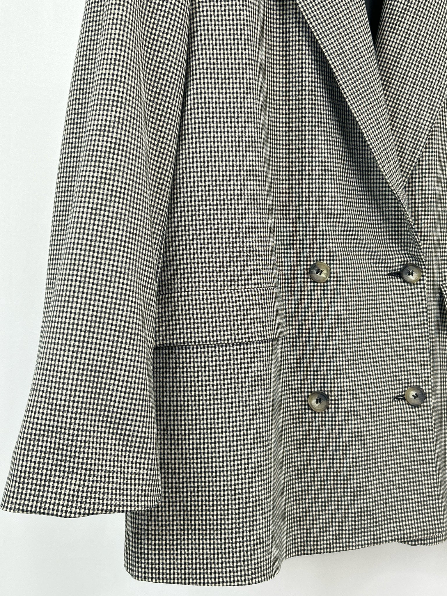 ZARA Size XL Black and White Women Blazer