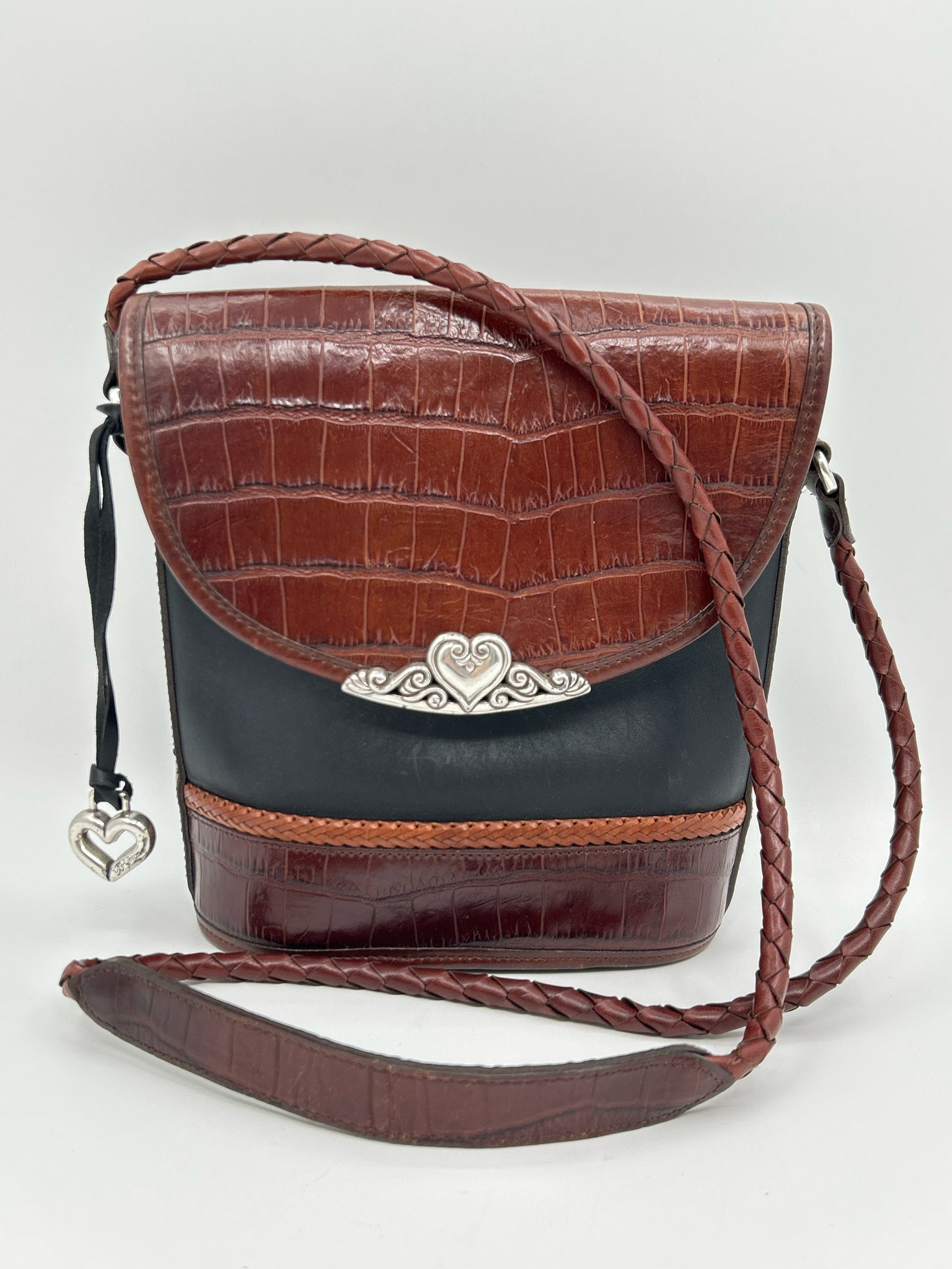 BRIGHTON Black & Brown Women Purse