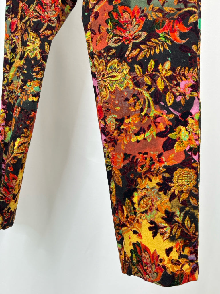 SOFT SURROUNDINGS Women Size L Yellow and Orange Pants NWT