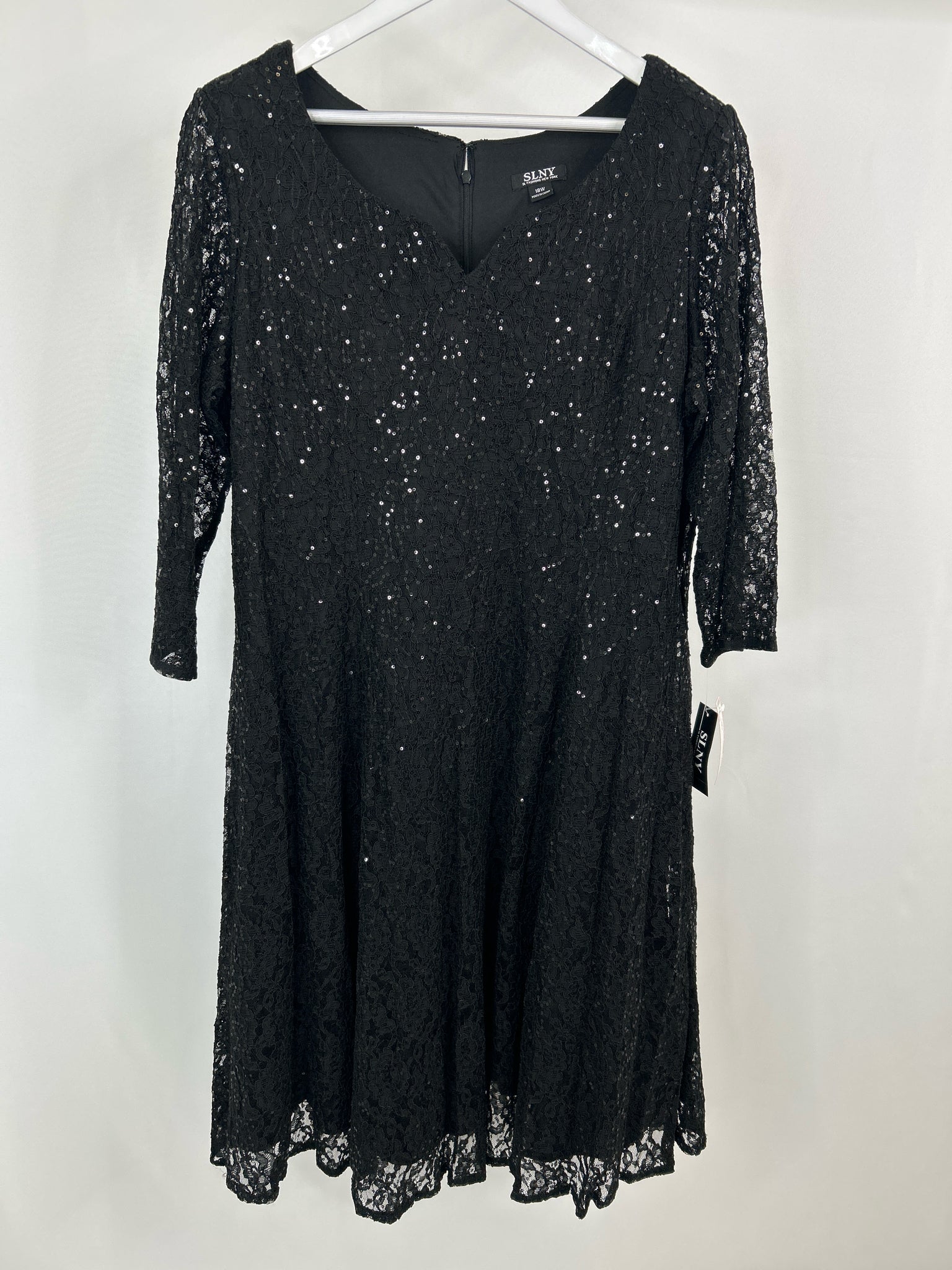 SLNY Size 18W Black Women Dress SLNY Size 18W Black Women Dress