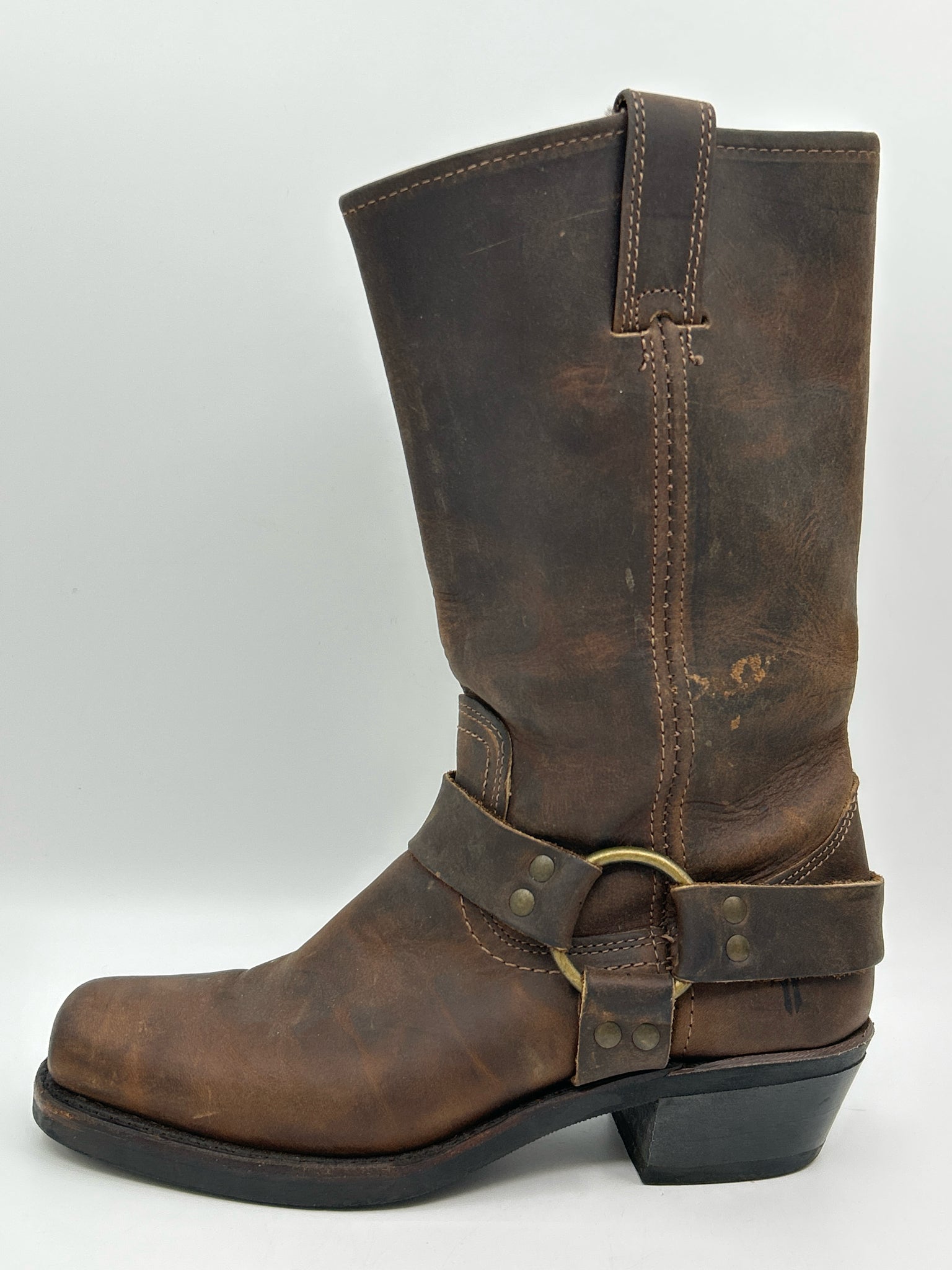 FRYE Size 8M DARK BROWN Women Boots