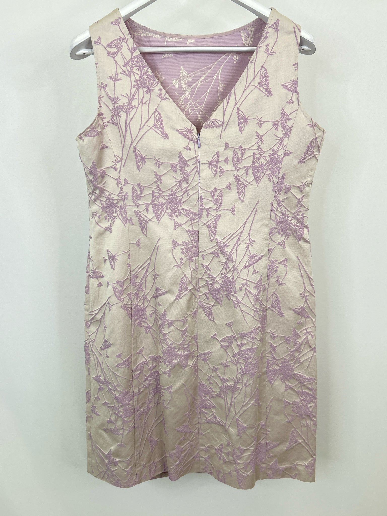 ARMANI COLLEZIONI Size 14 Purple Women Dress