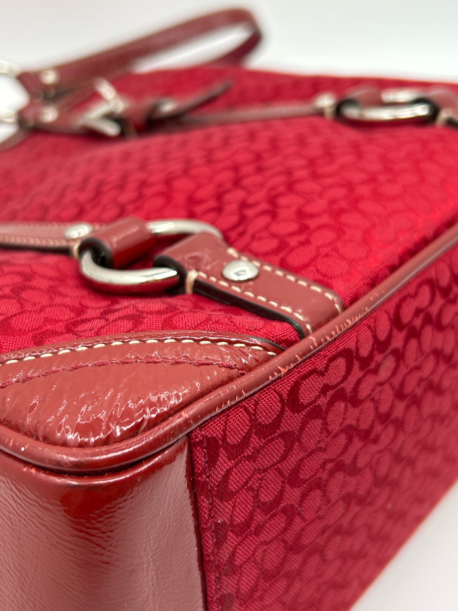COACH Red Women Tote