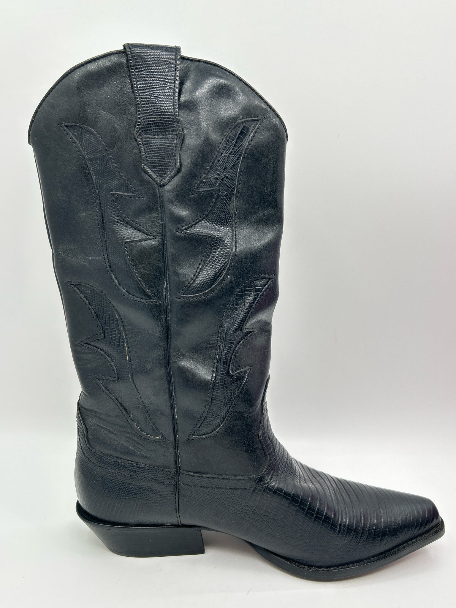 HUNT CLUB Size 8M Black Women Boots