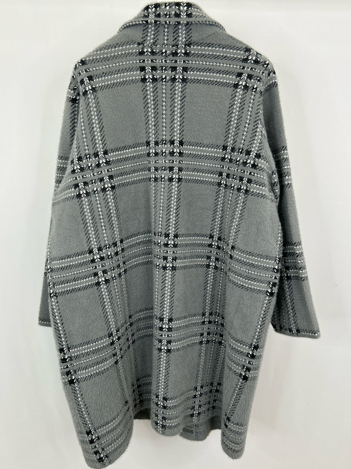 TAHARI Size 3X GREY PRINT Women Coat