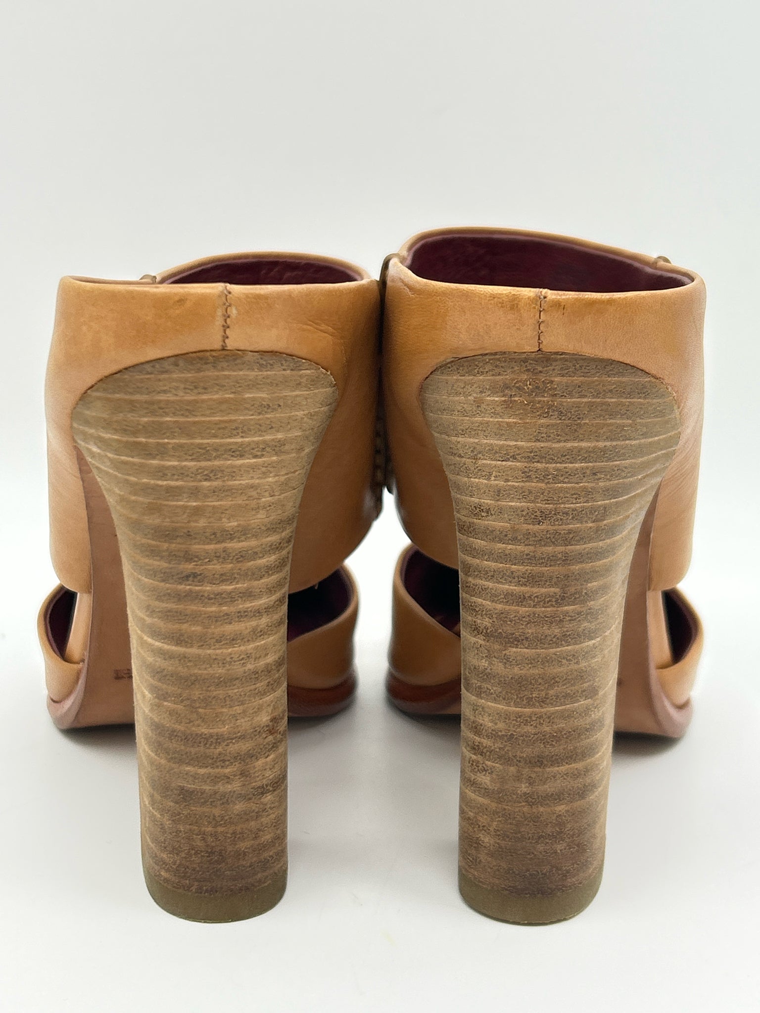 Coach Size 7B Tan Women Booties