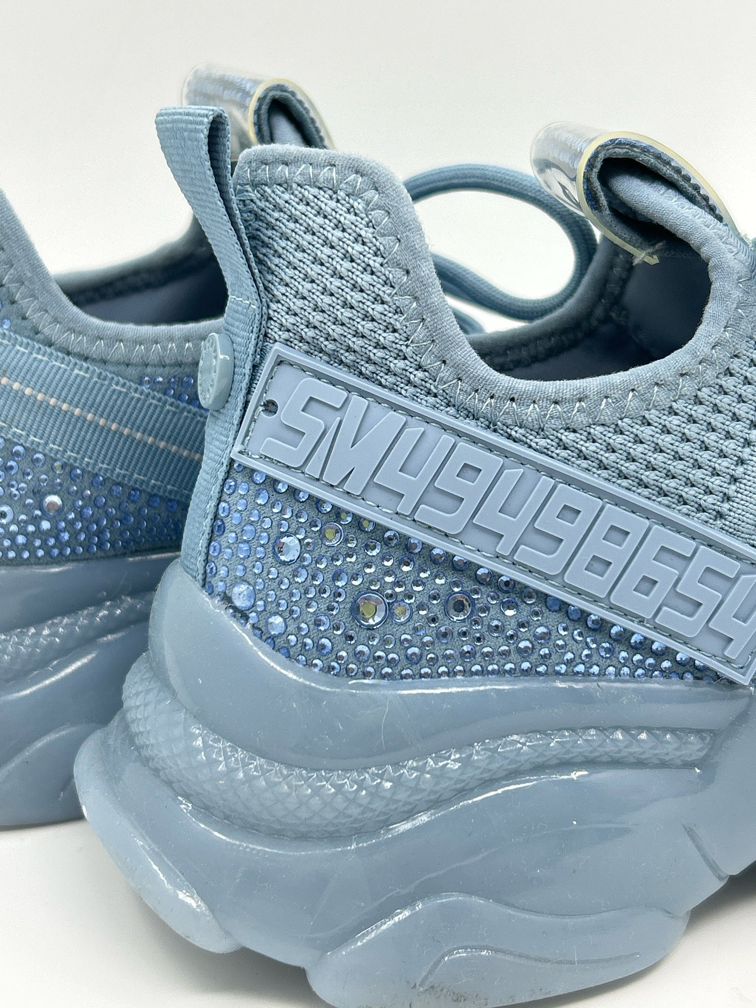 STEVE MADDEN Size 7 Blue Women Sneakers