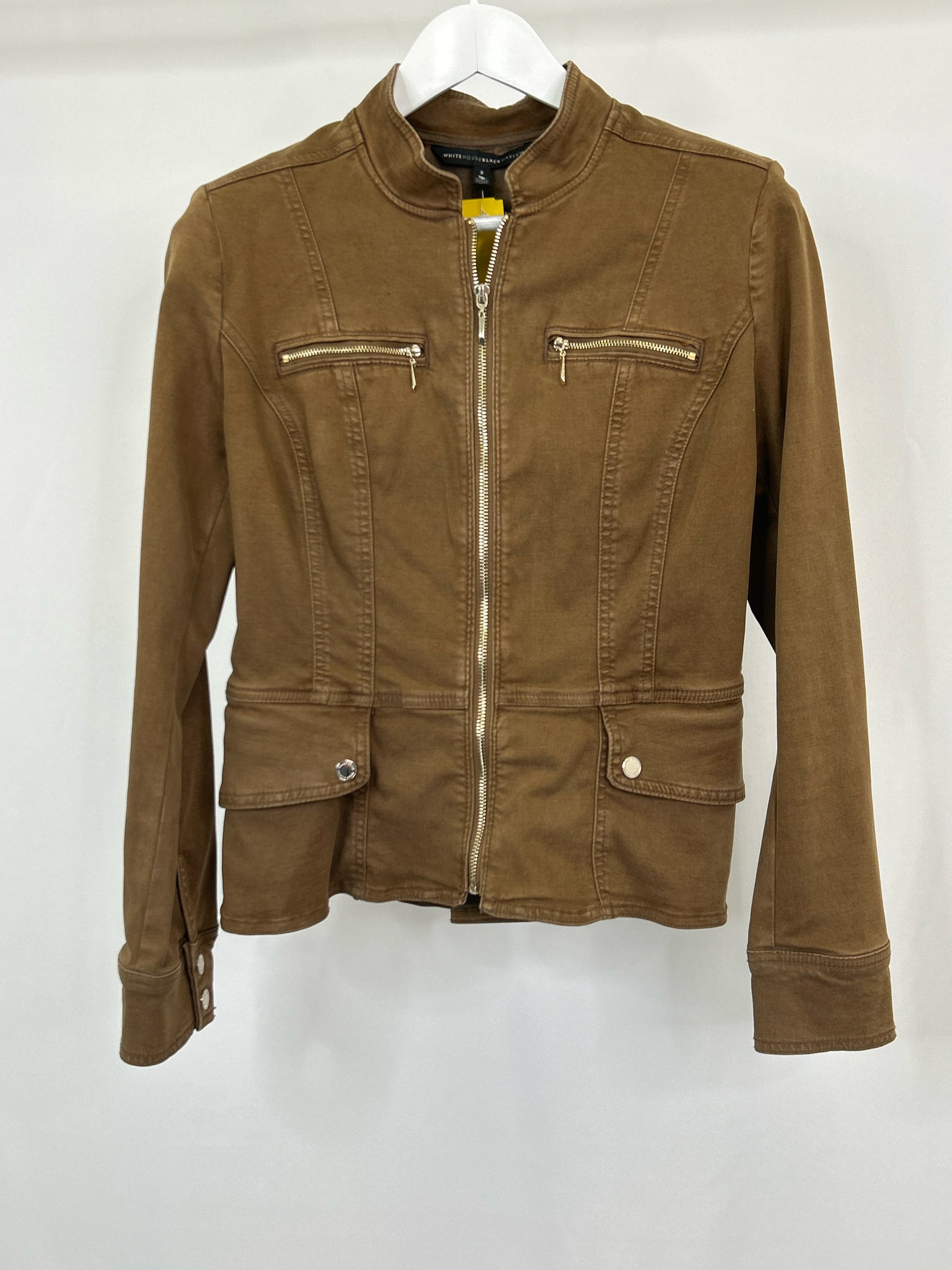White House Black Market Size 8 Brown Women Jacket