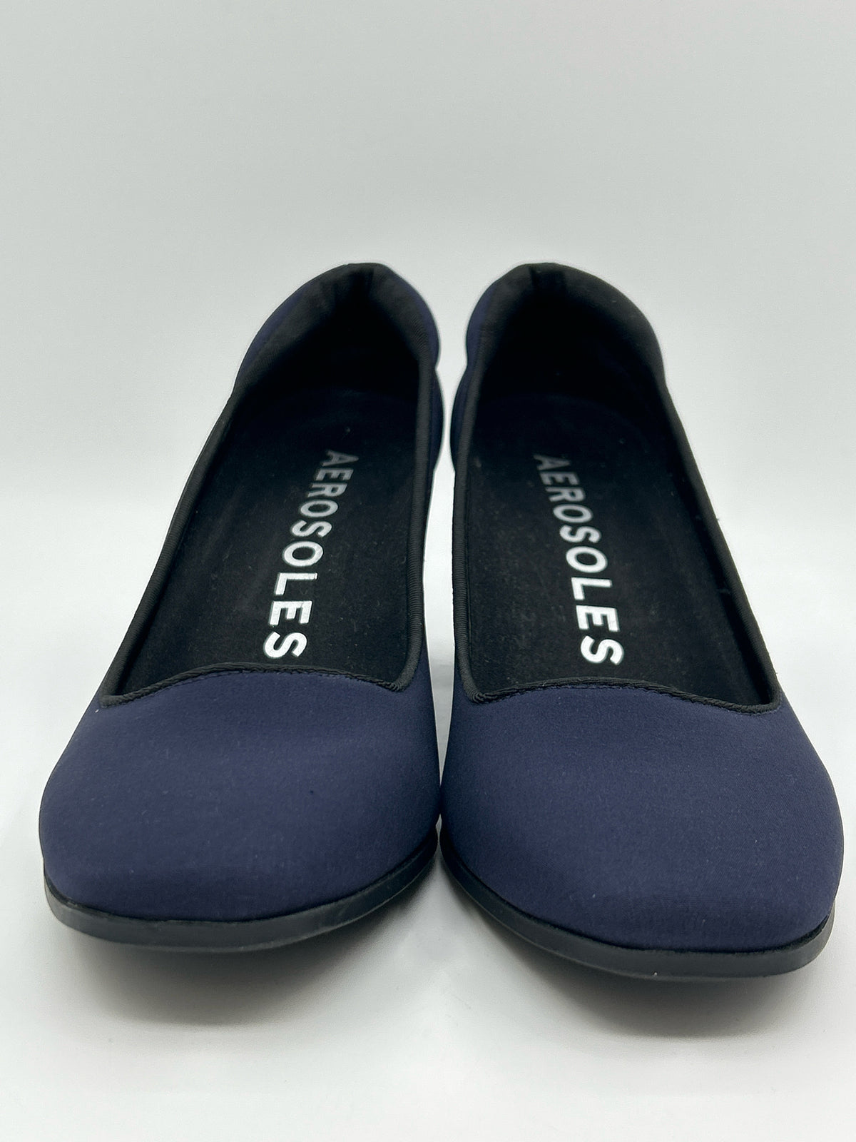 AEROSOLES Size 7.5M Navy Women Pumps