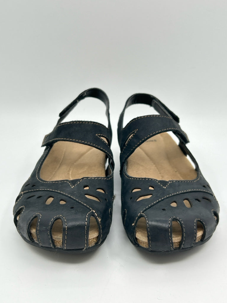 EARTH ORIGINS Size 6.5 Black Sandal