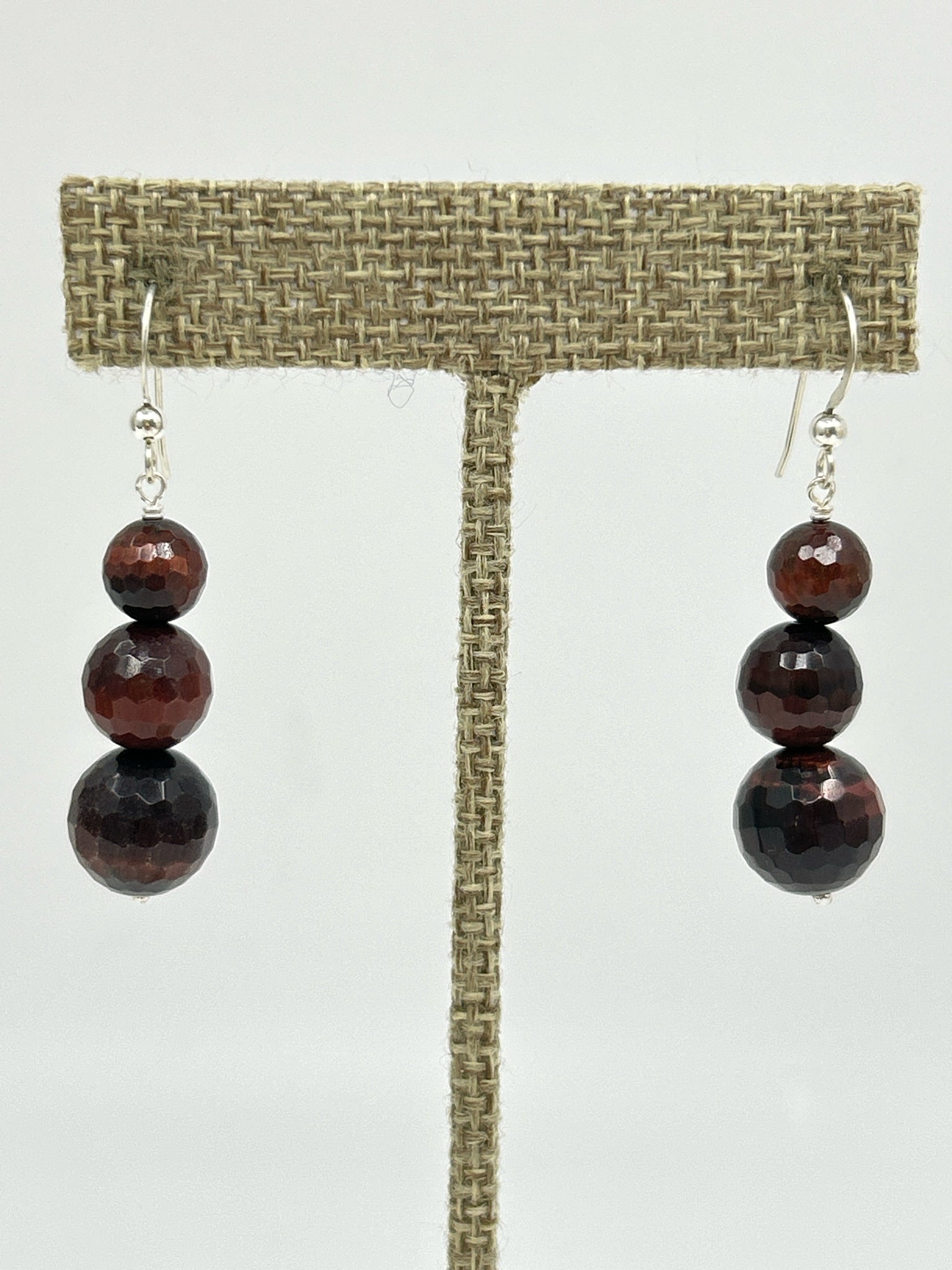 JAY KING Burgundy Jewelry Set