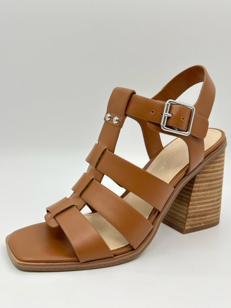 MARC FISHER Women Size 7.5 Brown Sandal