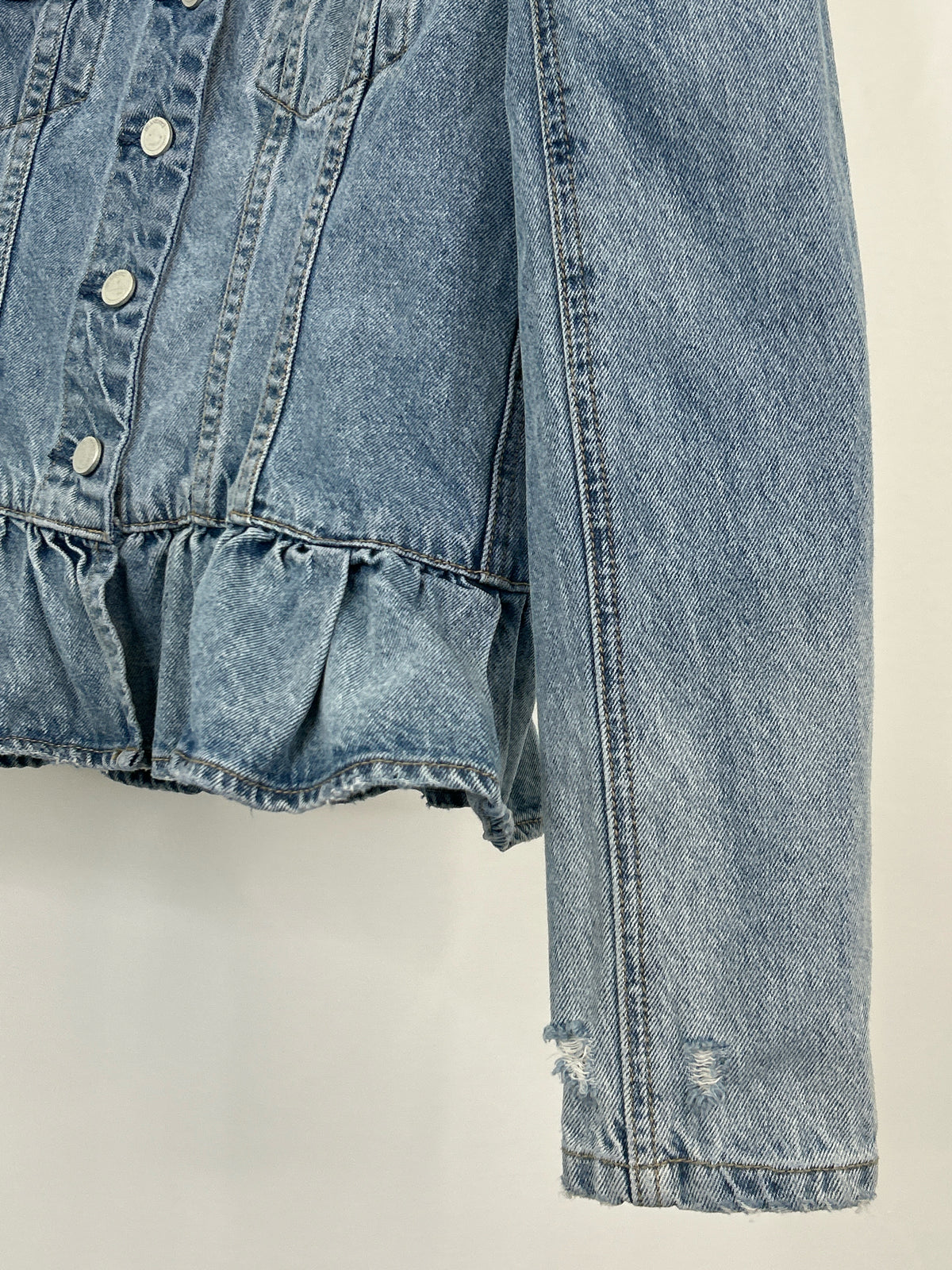 BLANKNYC Size M BLUE DENIM Women Jacket