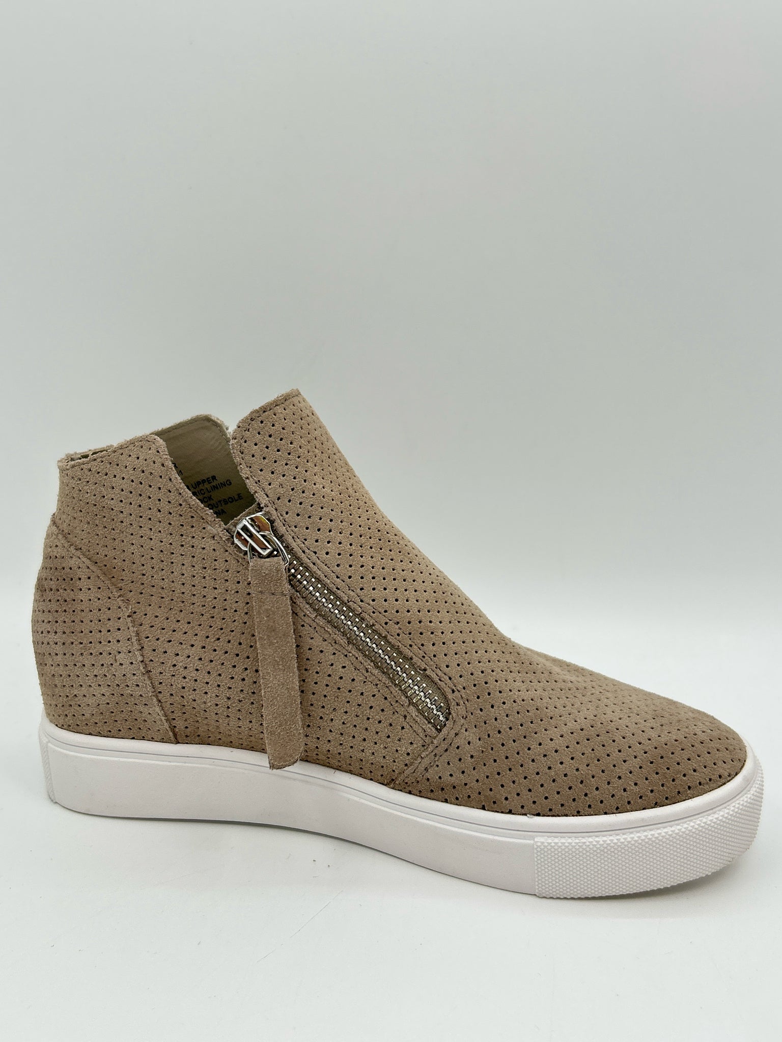 STEVE MADDEN Size 6.5 Taupe Women Sneakers