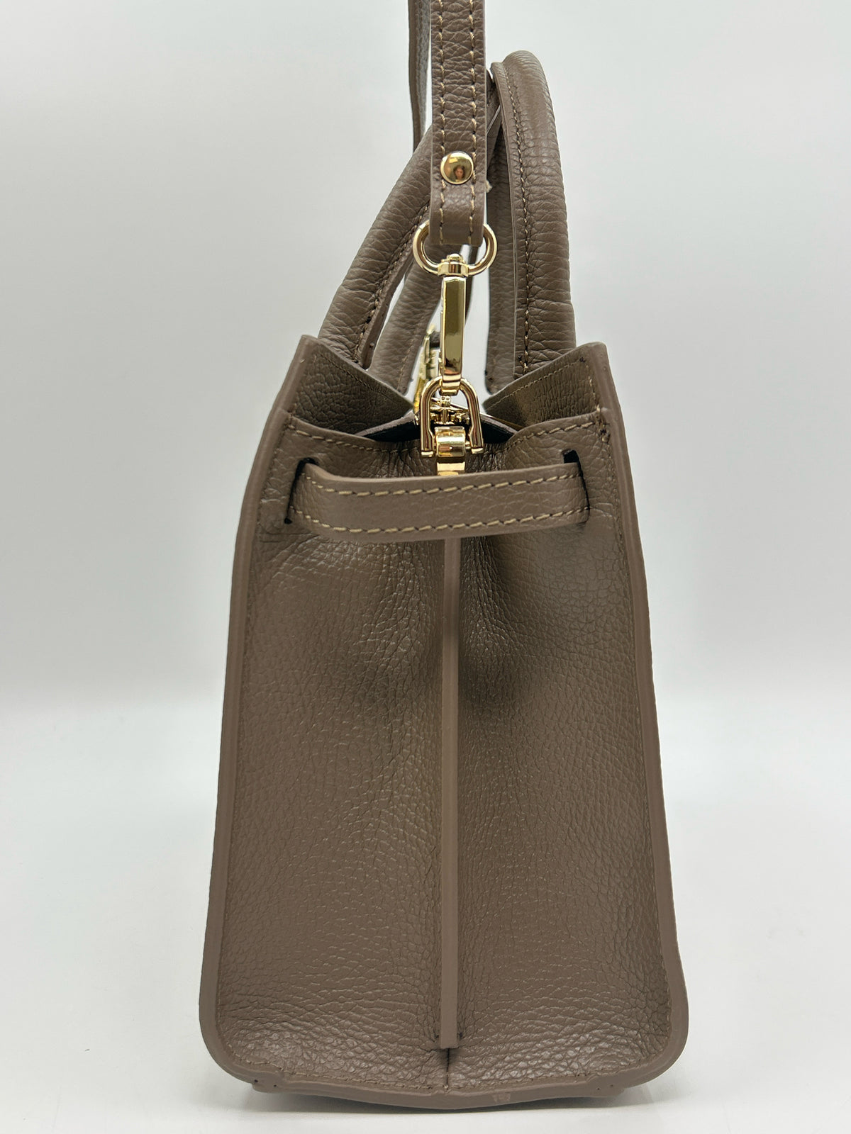 VERA PELLE Taupe Women Purse