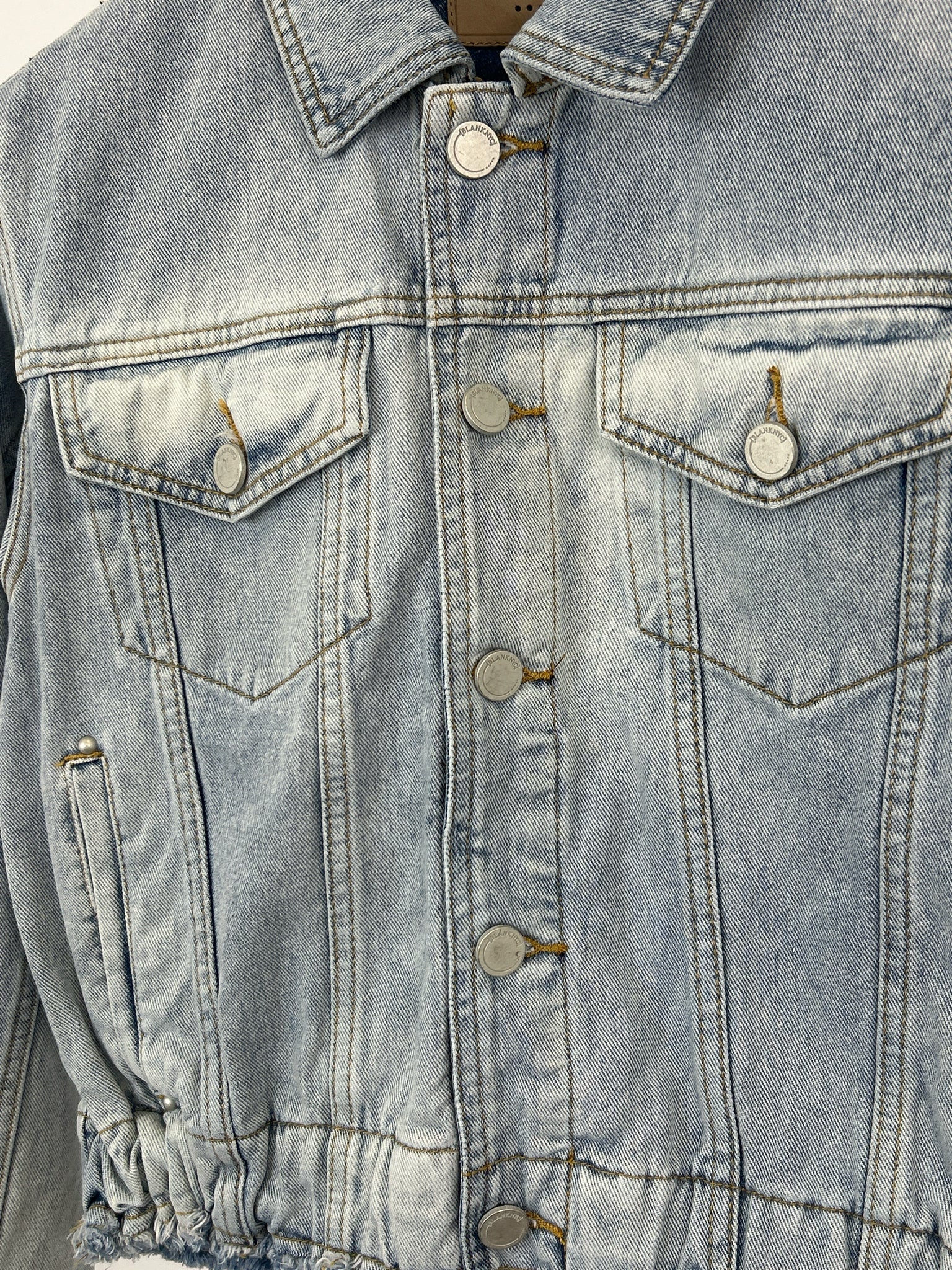 BLANKNYC Size M BLUE DENIM Women Jacket