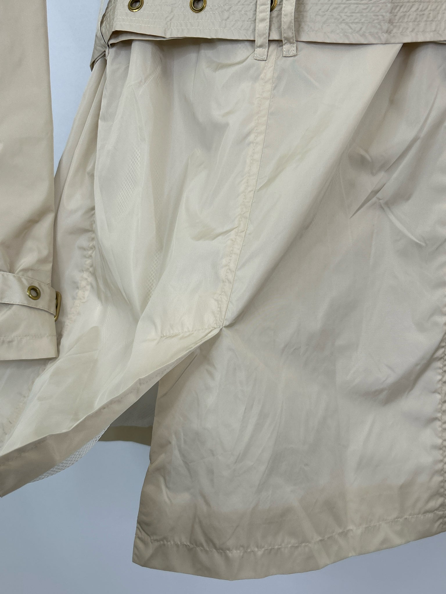 BURBERRY NWT Size 8 KHAKI Women Trench Coat