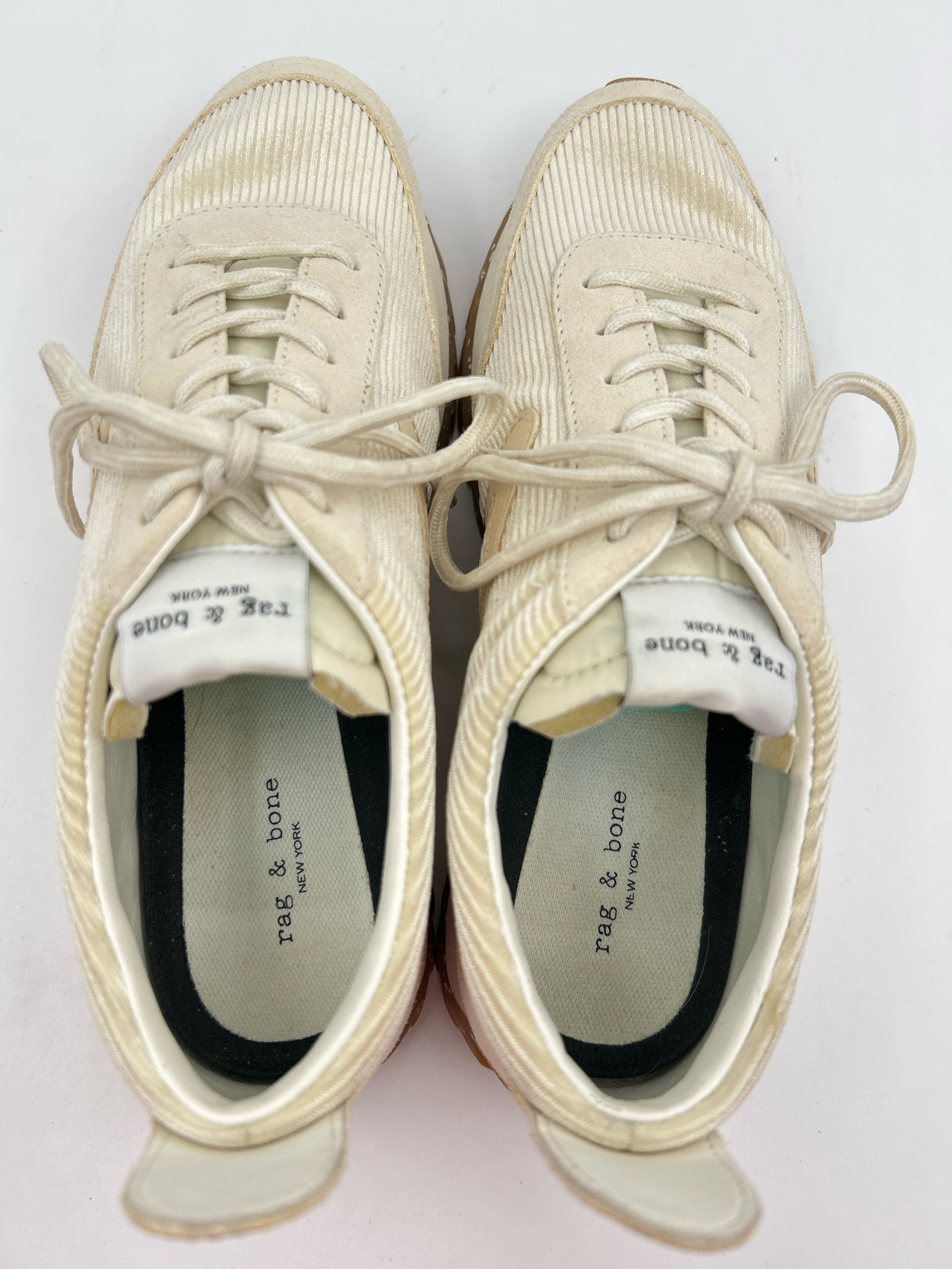 RAG & BONE Size 39 Cream Women Sneakers