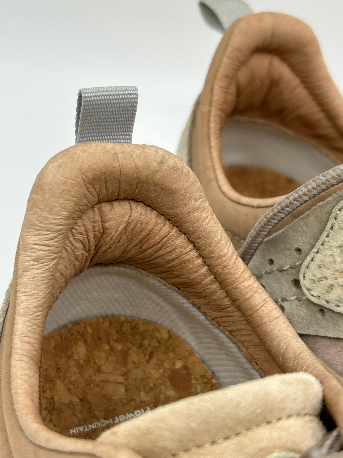 Flower Mountain Size 7 Peach and Grey Women Sneakers