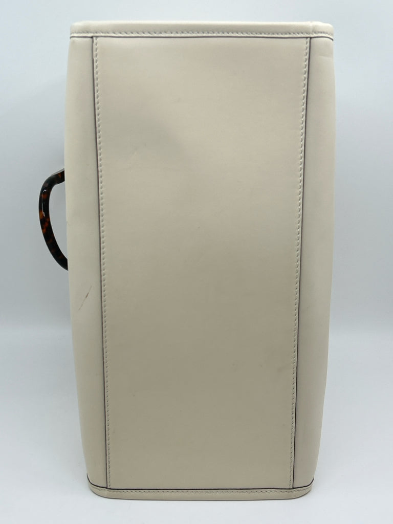FENDI Large Sunshine Shoper Cream Tote