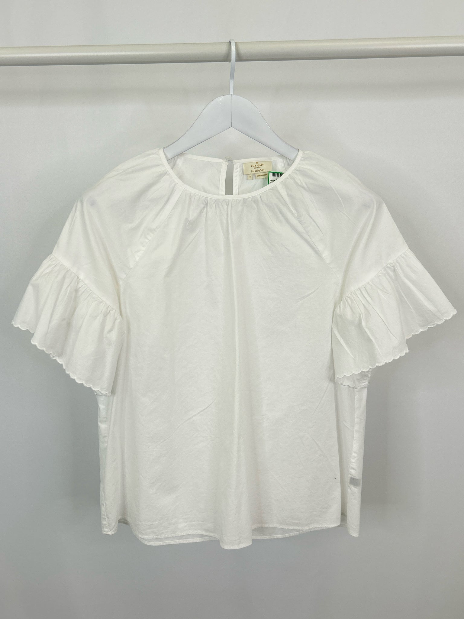 KATE SPADE Size S White Women Blouse