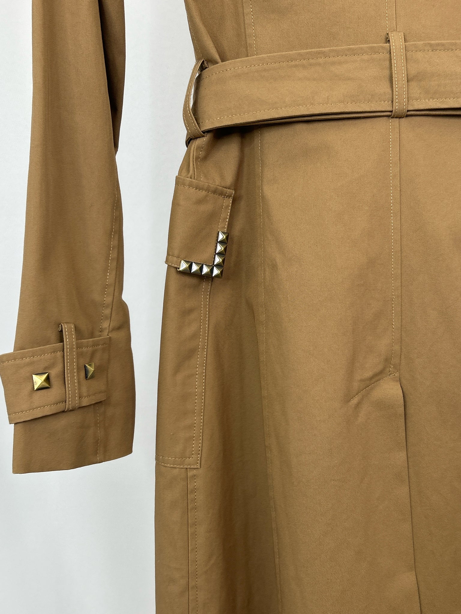 MICHAEL MICHAEL KORS Size XS KHAKI Women Coat