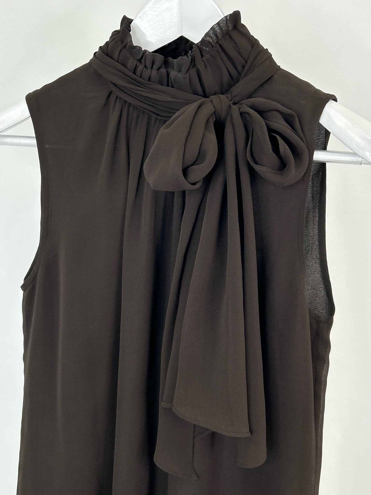 FRAME Size XS DARK BROWN Women Top