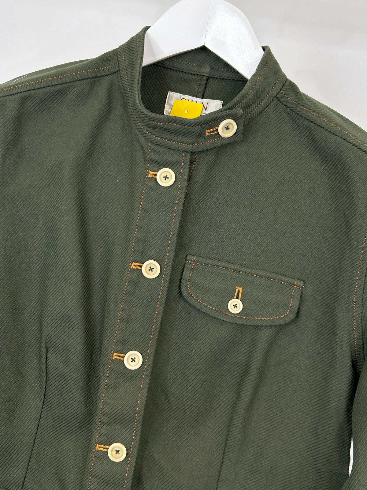 RYAN MICHAEL Size M ARMY GREEN Women Jacket