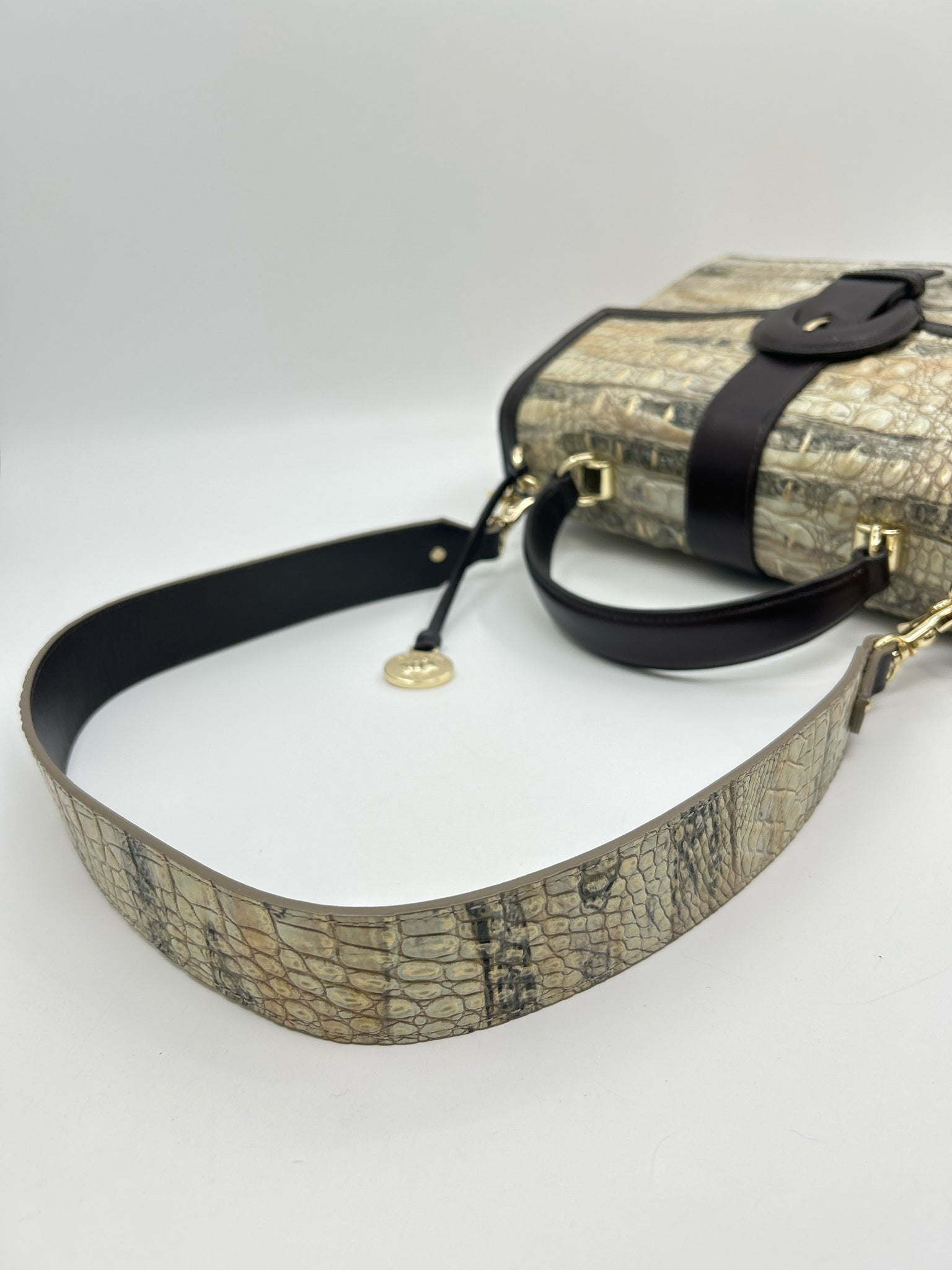 BRAHMIN BROWN AND BEIGE Women Purse