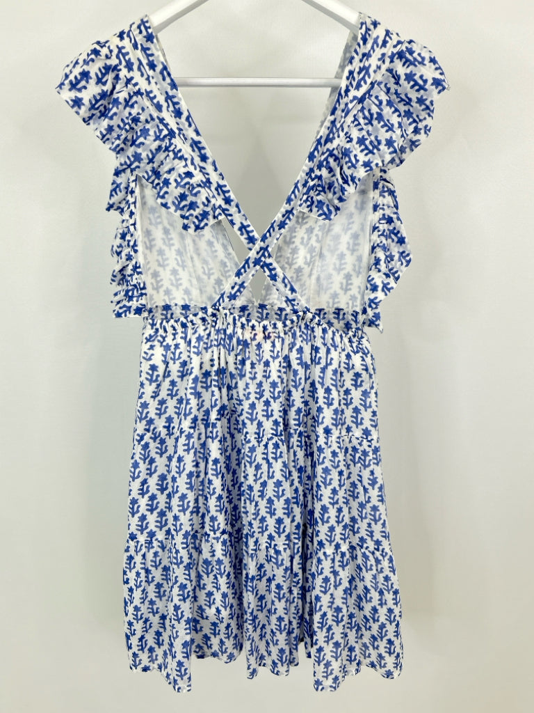 OLIPHANT Size S blue and white Women's Dress