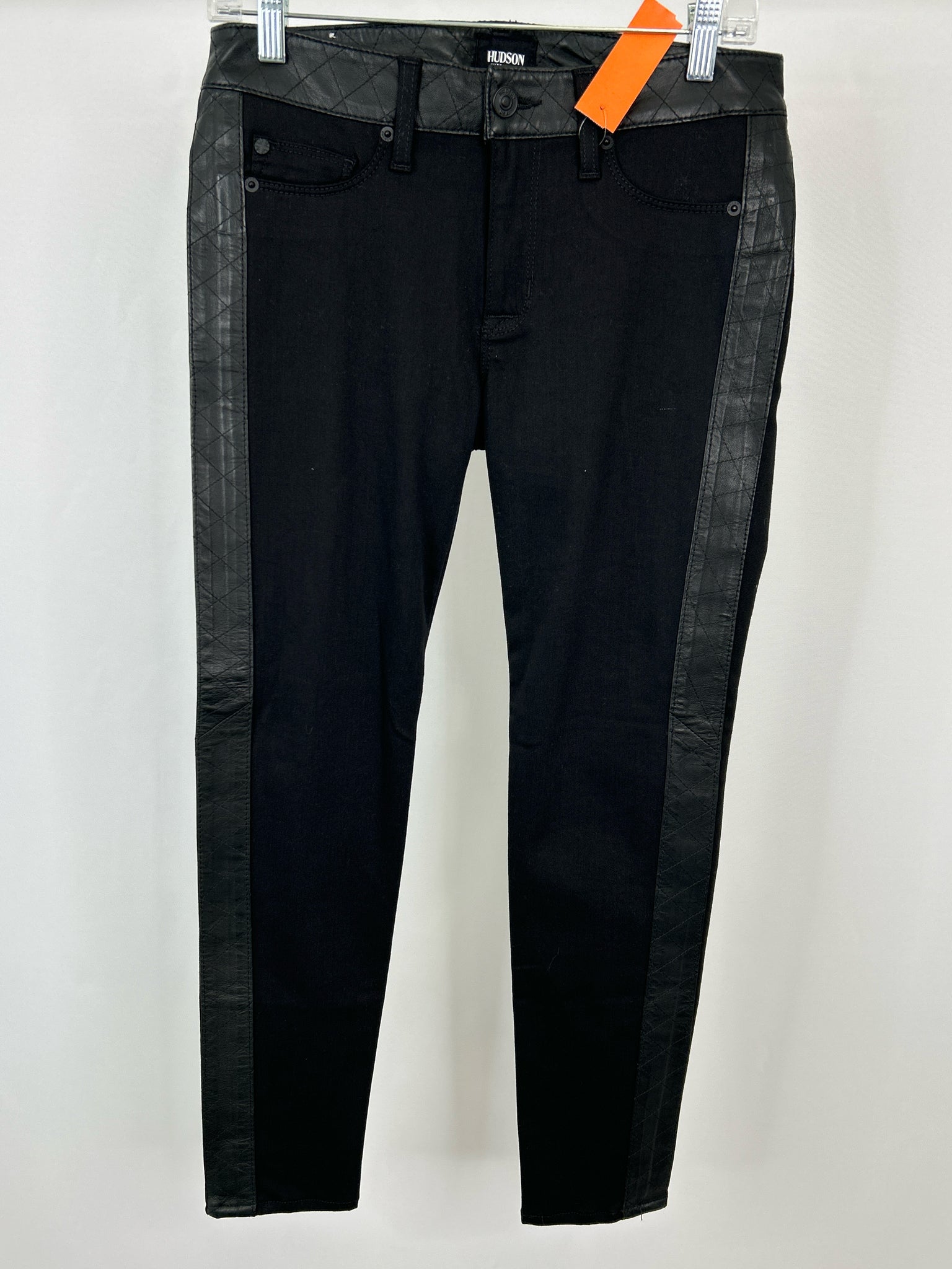 HUDSON Size 27/4 Black Women jeans