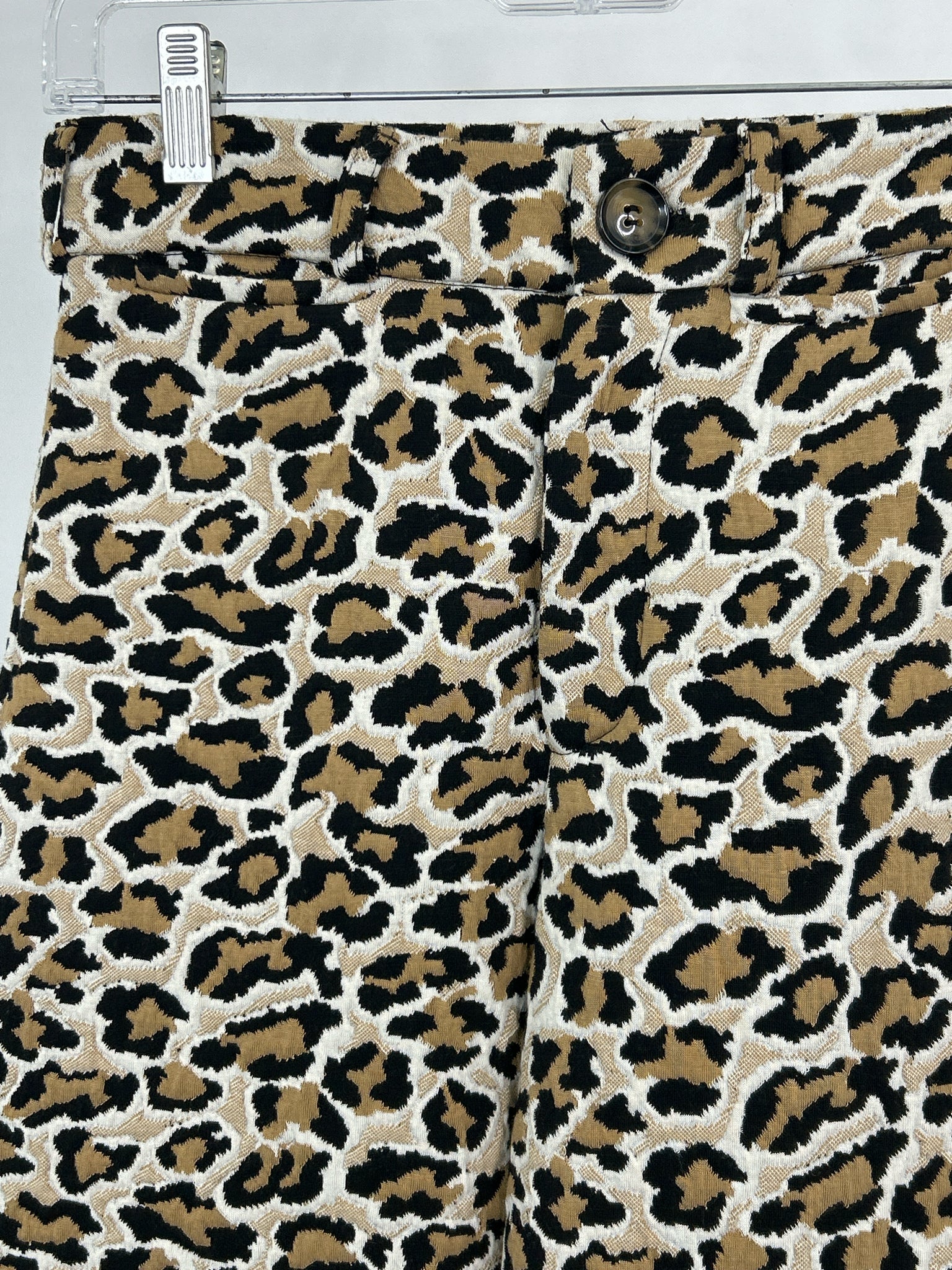 MAEVE Size 27/4 BEIGE AND BLACK Women Pants