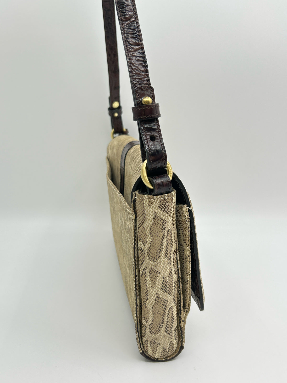 BRAHMIN BROWN AND BEIGE Women Purse