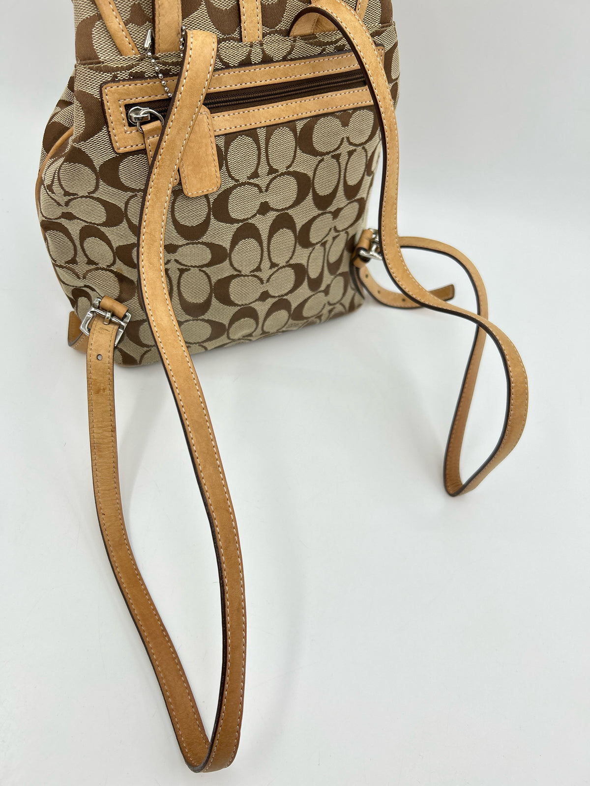 Coach Brown Women Backpack
