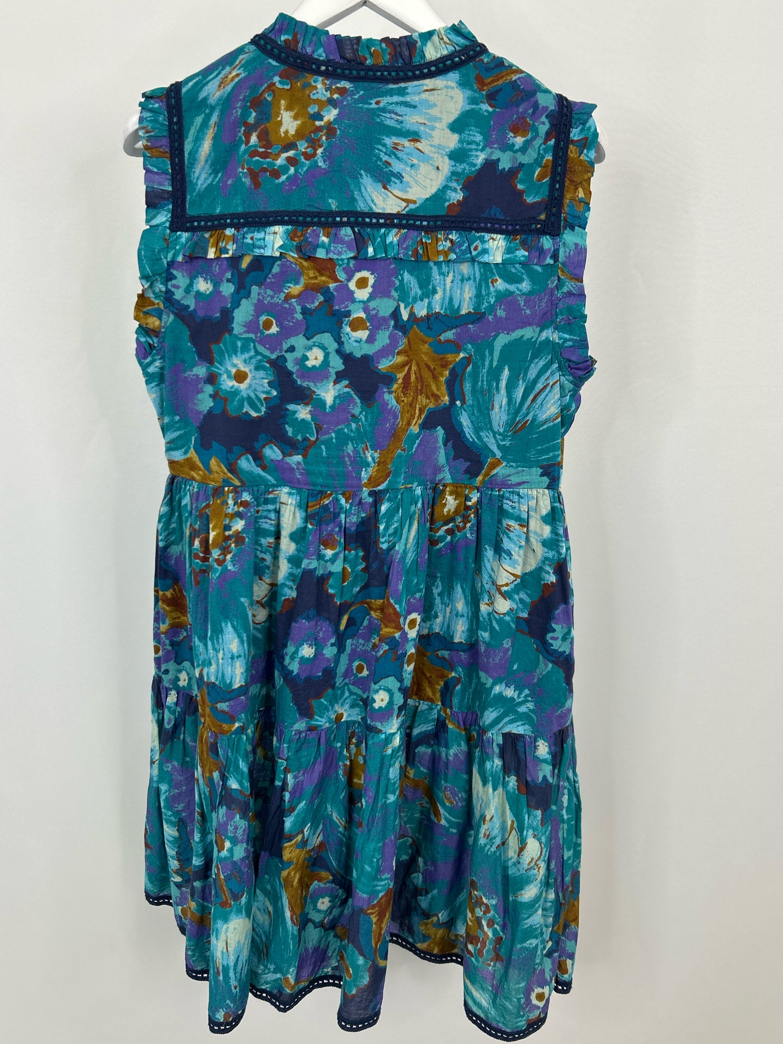 SUNDANCE Size S Blue and Purple Women Dress