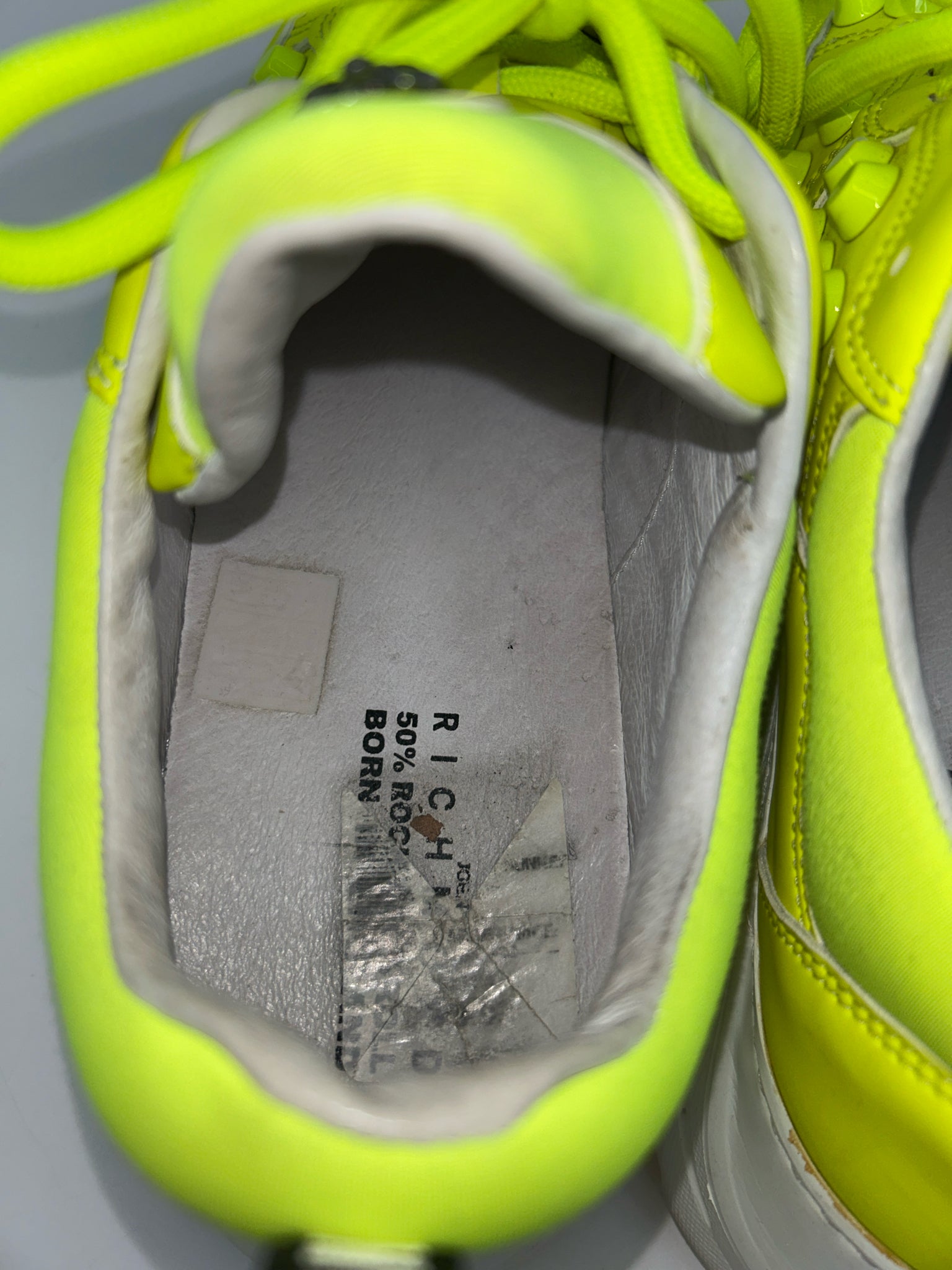 JOHN RICHMOND Size 41 NEON GREEN Women Sneakers