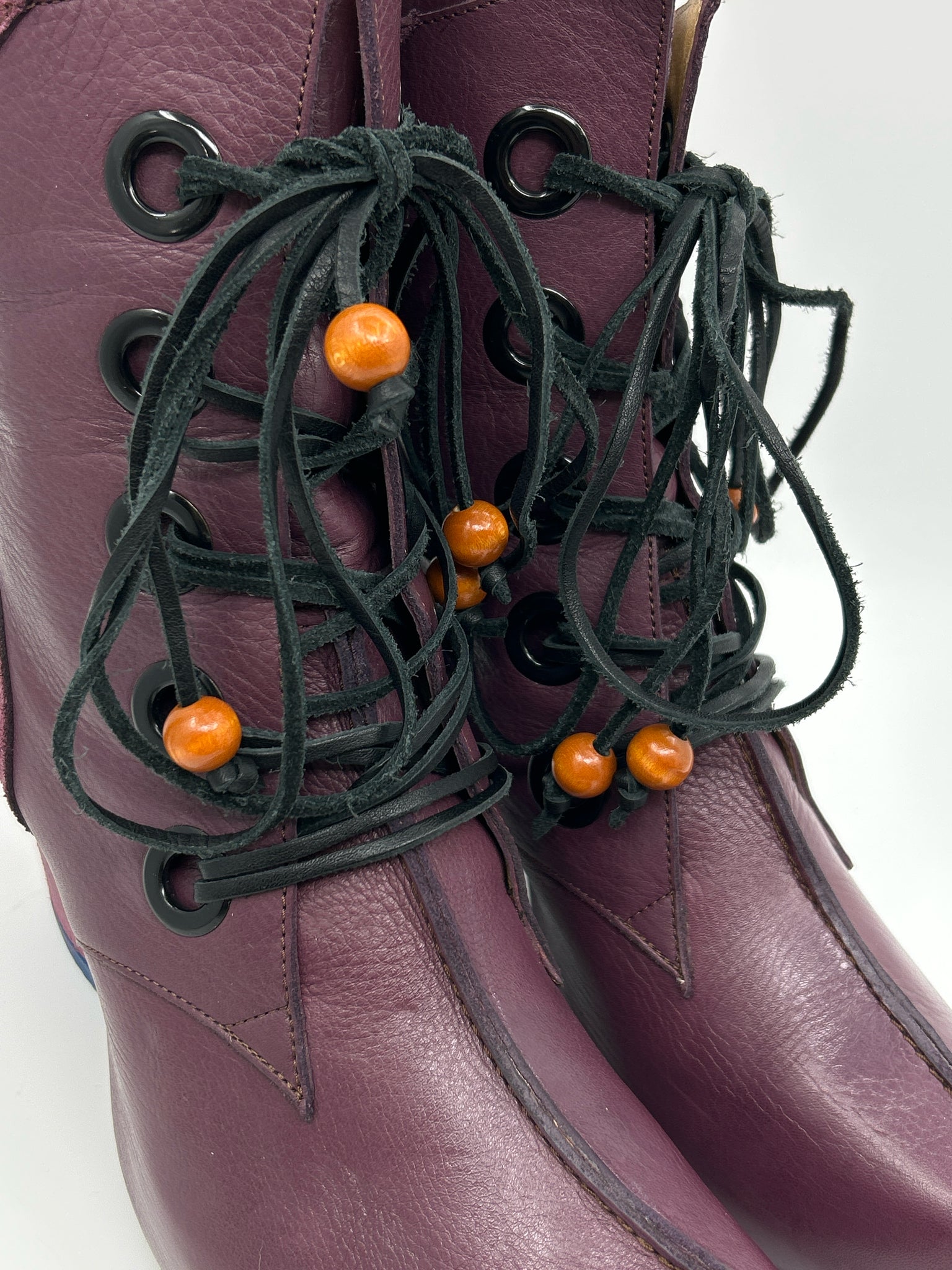 JOHN FLUEVOG Size 11.5 Purple Women Boots