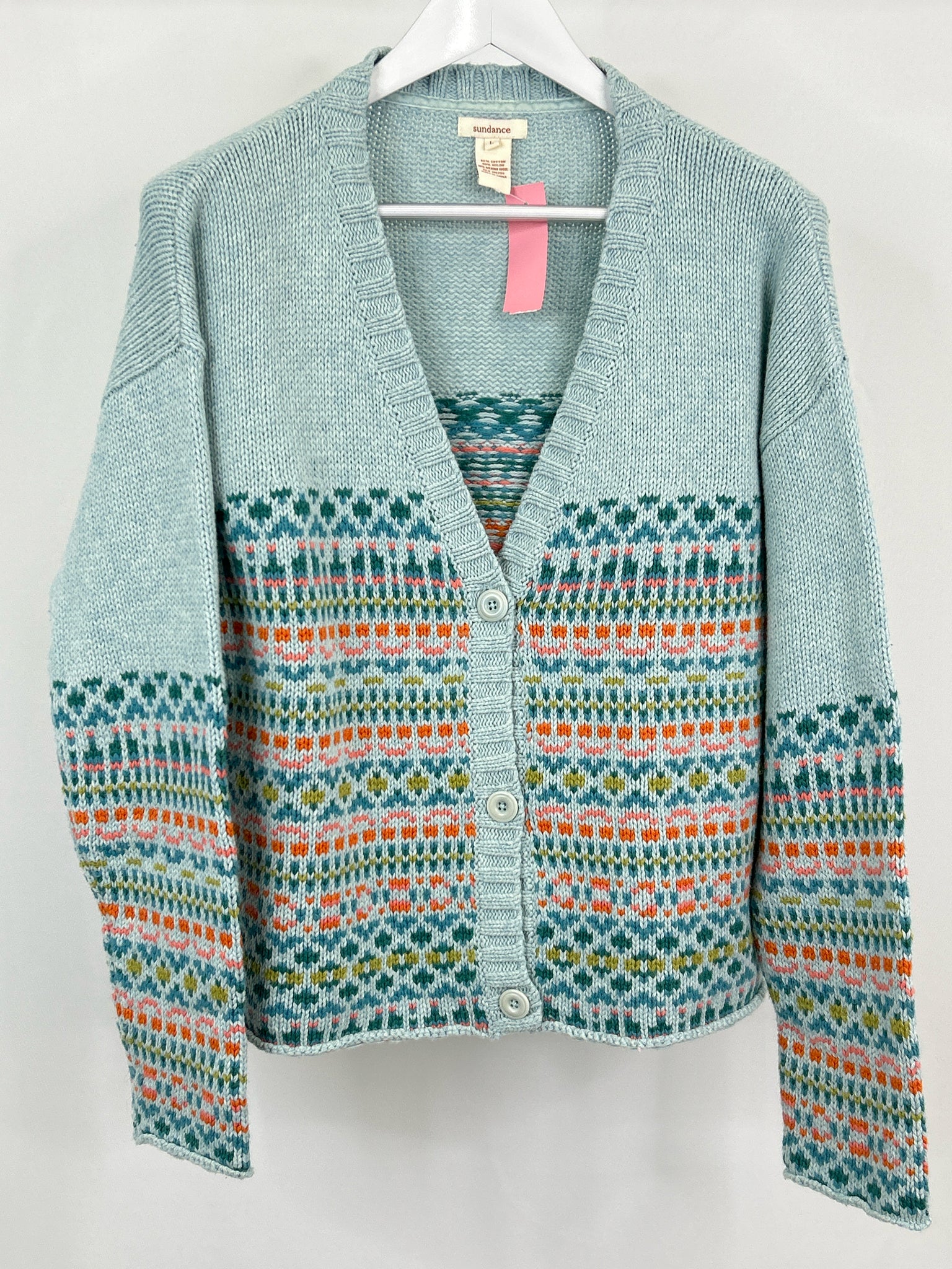 SUNDANCE Size L light blue Women Cardigan