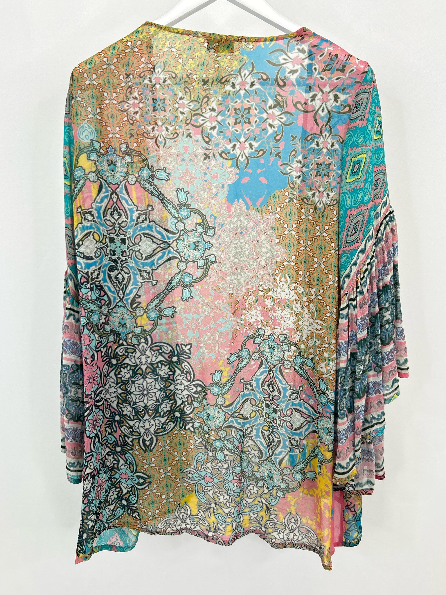 Saachi Size One Size pastel print Women Kimono
