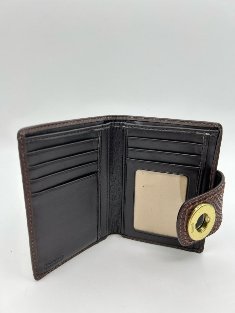 coach Brown Wallet