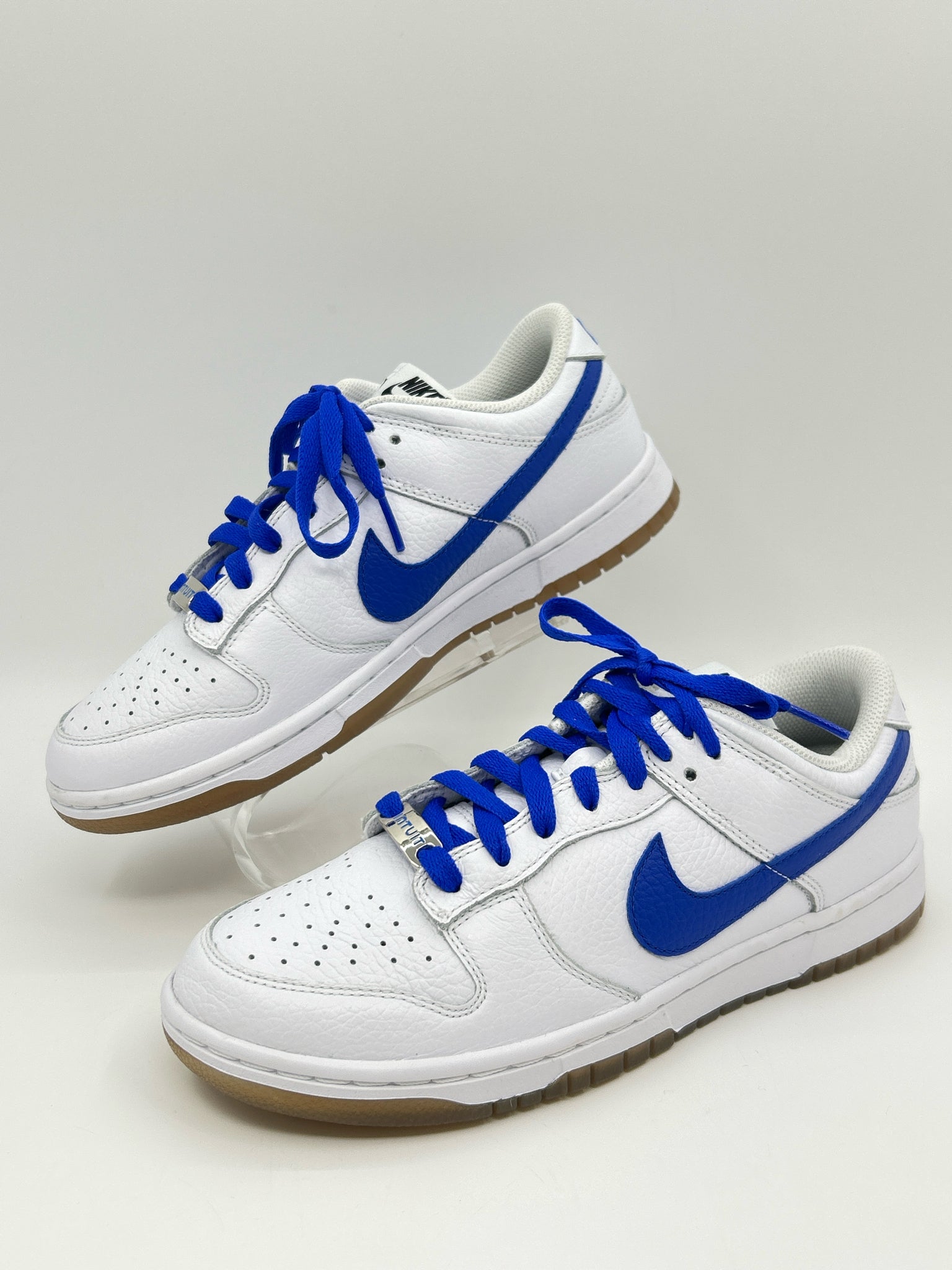 NIKE Size 7 BLUE & WHITE Women Sneakers