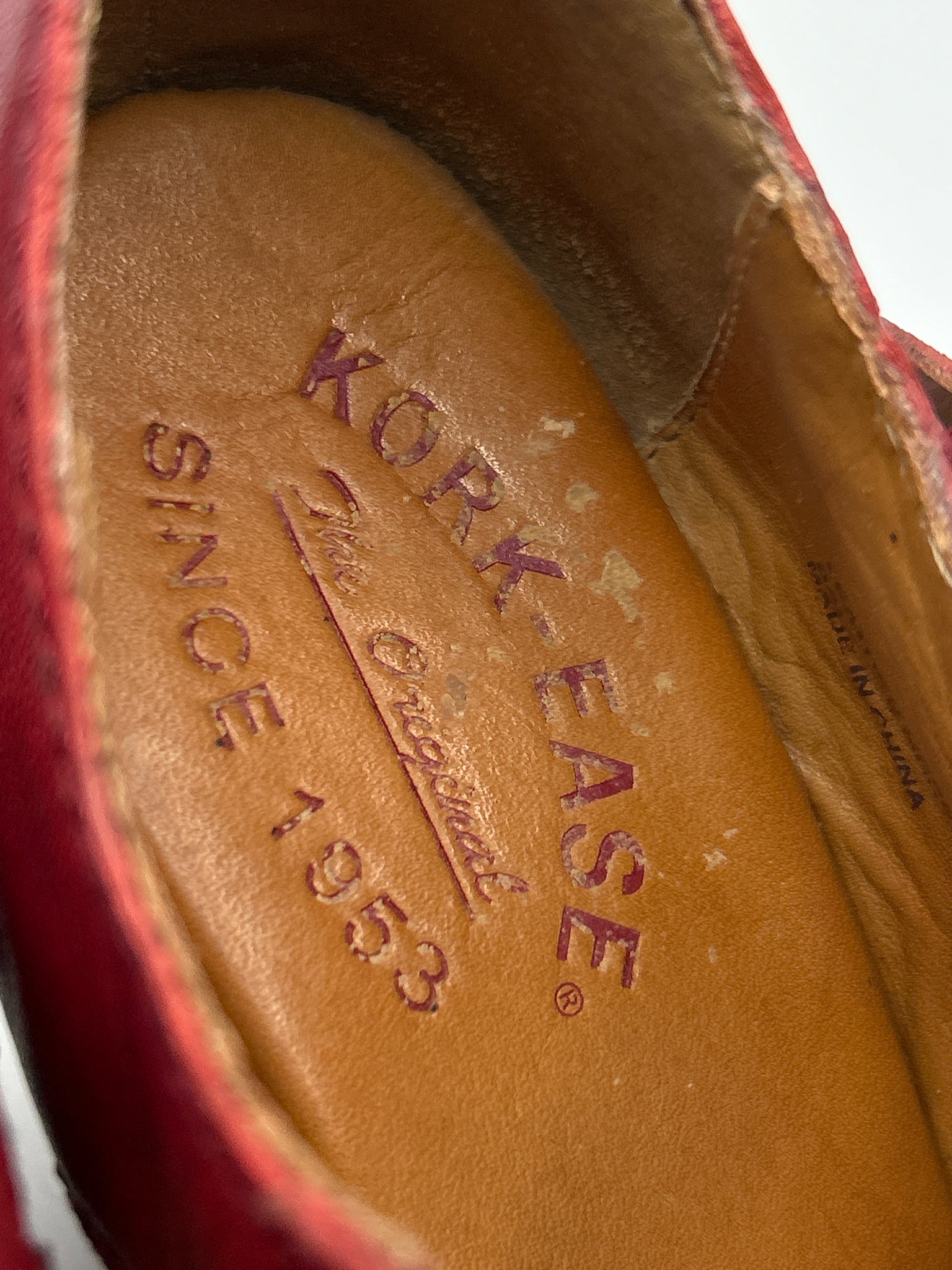 KORK EASE Size 6 Red Women's Pumps